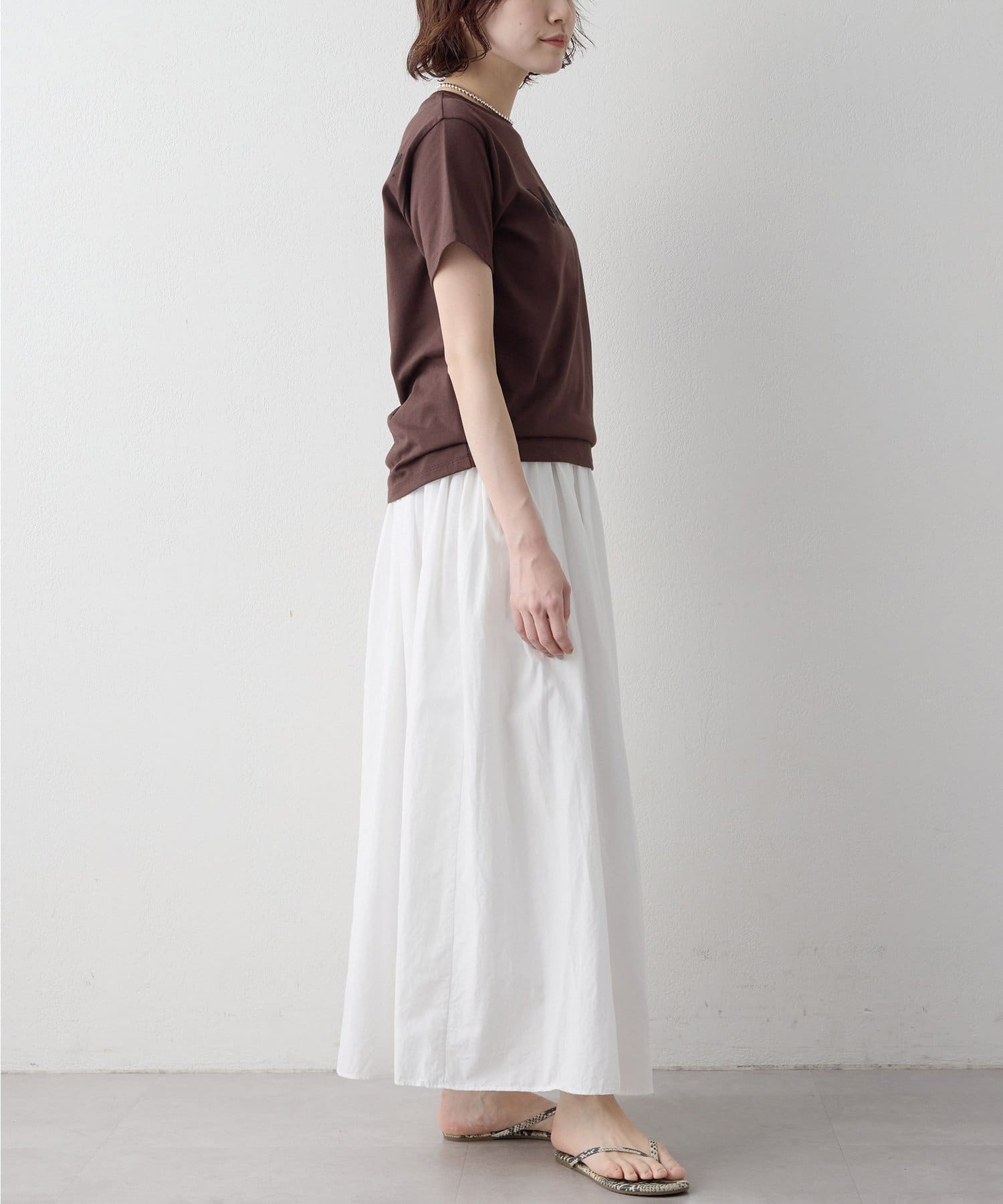 Whim Gazette(ウィム ガゼット) 【Drawing Numbers】メルシーボクプリントTシャツ