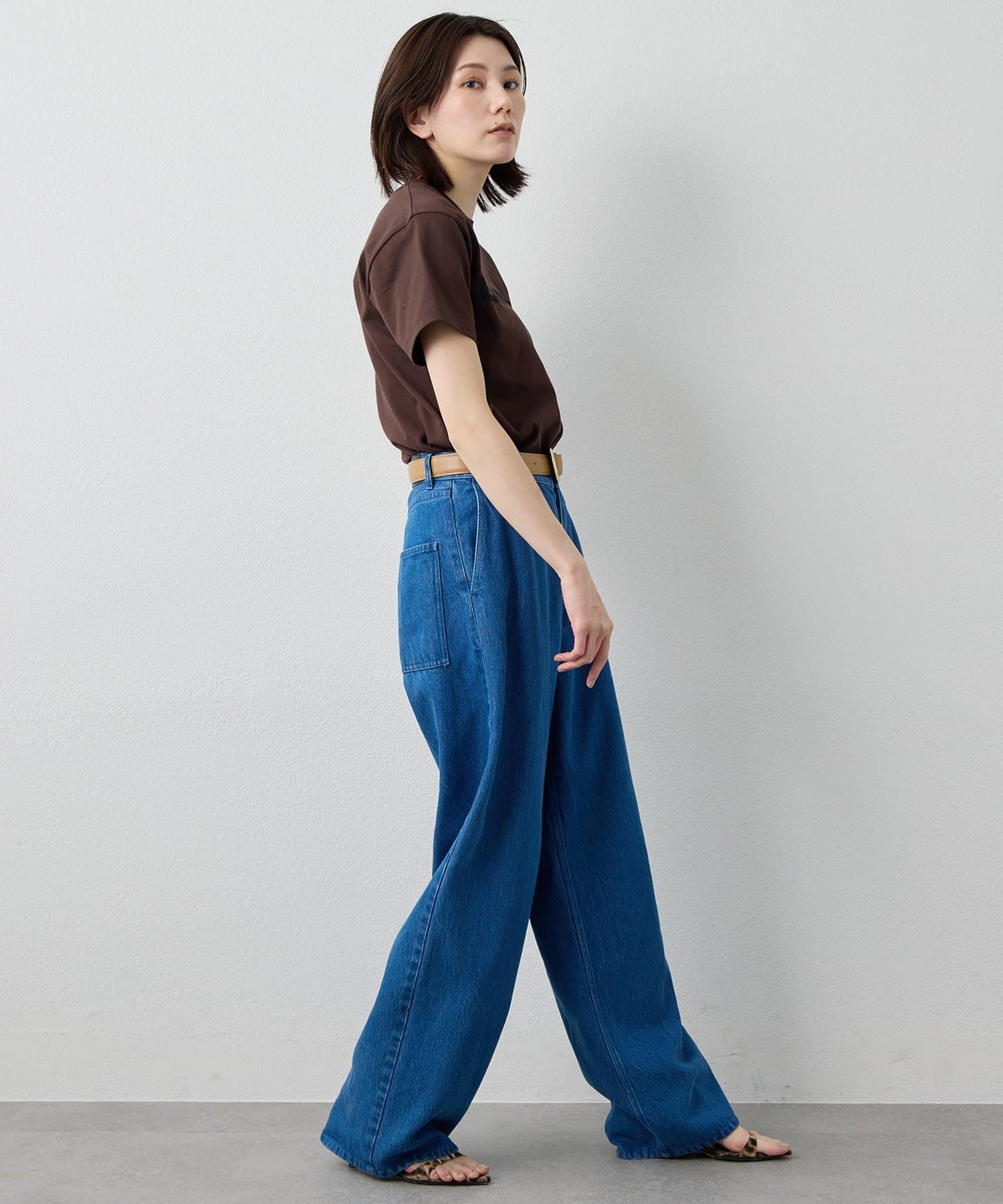 Whim Gazette(ウィム ガゼット) 【Drawing Numbers】ボナペティプリントTシャツ