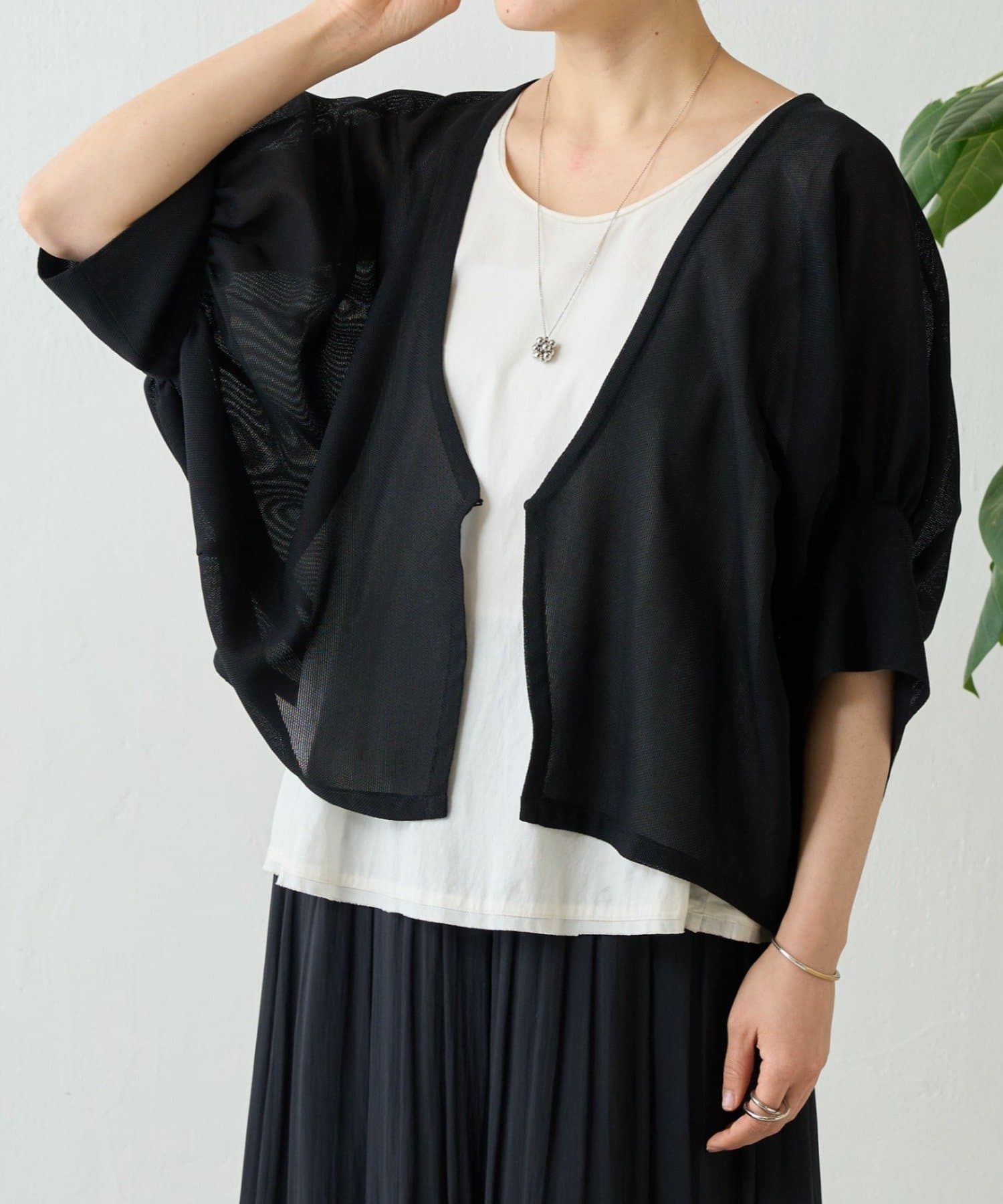 BEARDSLEY(ビアズリー) シアーギャザードルマンハオリ