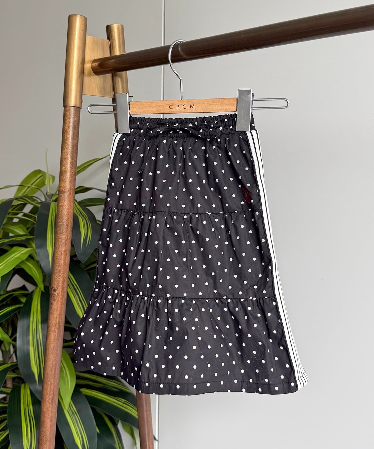 CPCM(シーピーシーエム) 【KIDS】【U.S. POLO ASSN.】ラインティアードスカート