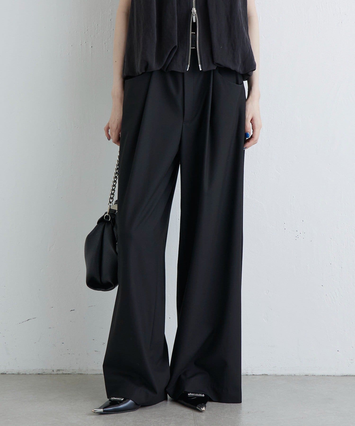 Lui's(ルイス) タックポケットワイドパンツ