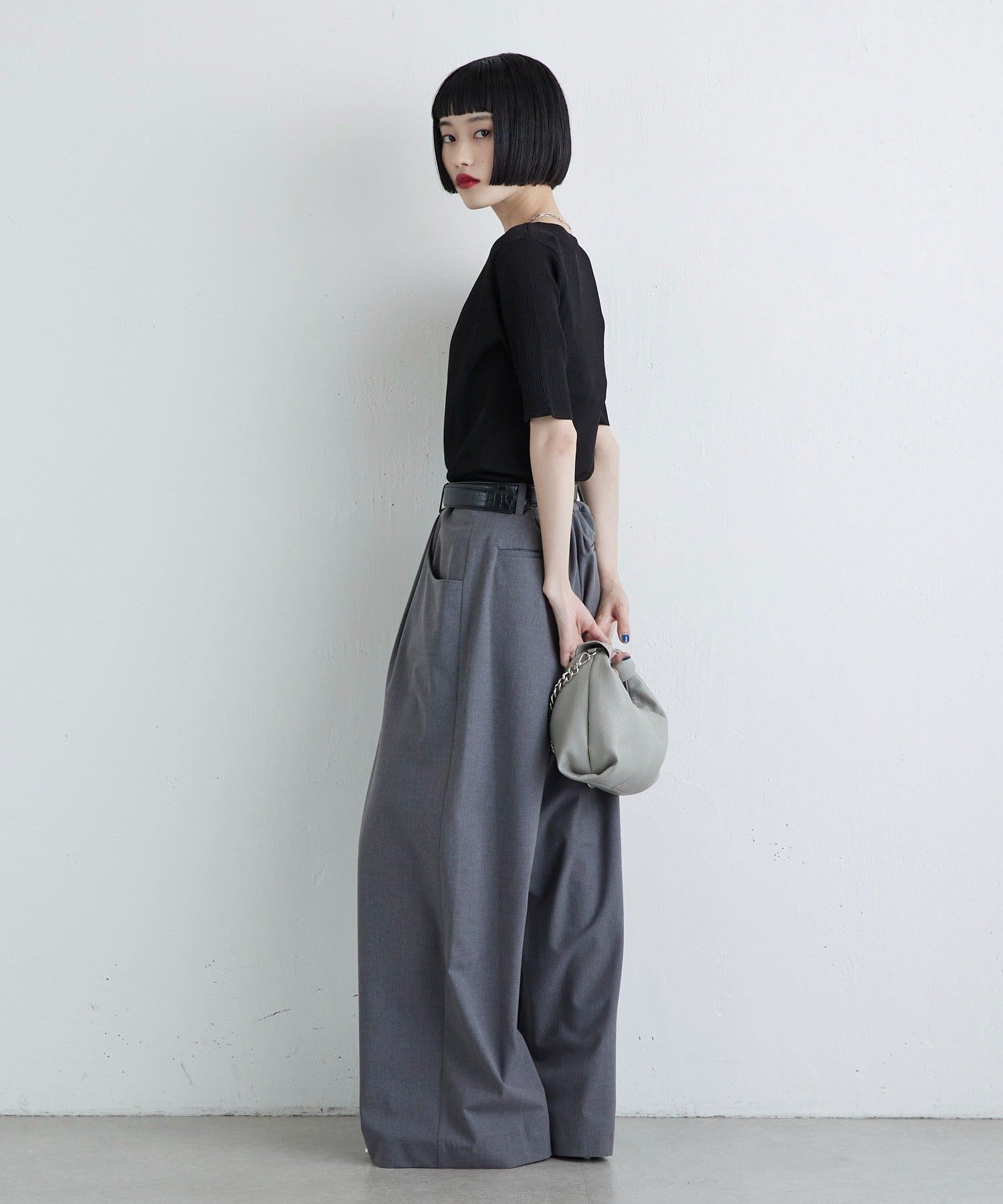 Lui's(ルイス) タックポケットワイドパンツ