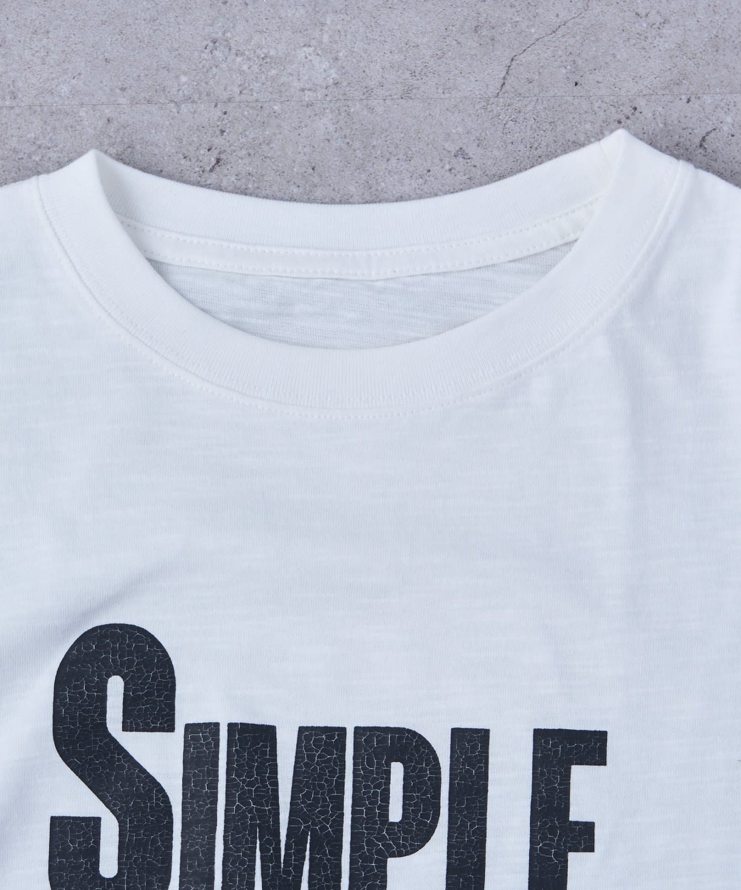 CIAOPANIC TYPY(チャオパニックティピー) 【UNISEX】【プラスサイズあり】スラブ天竺ピグメントロゴTEE