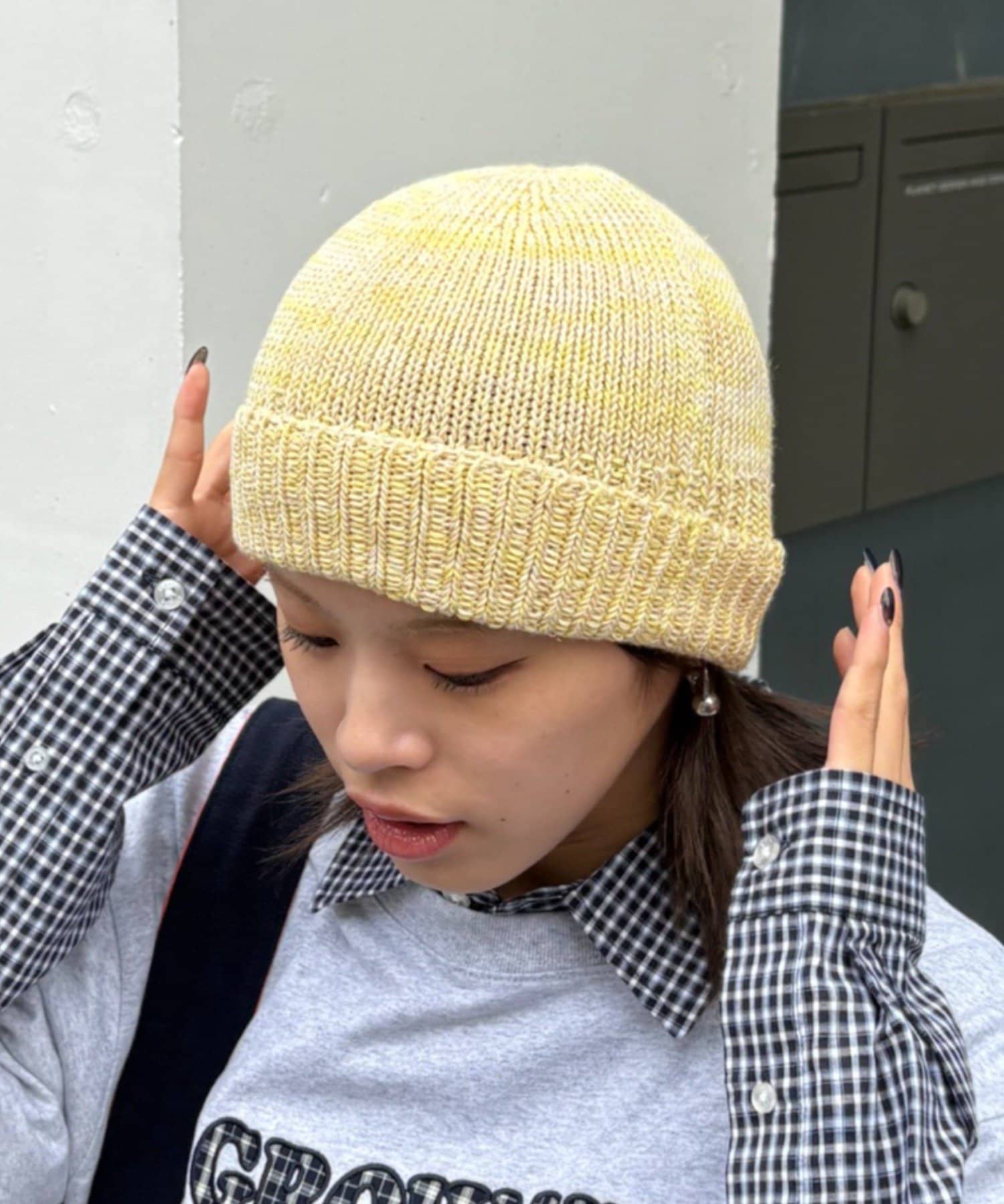 CIAOPANIC TYPY(チャオパニックティピー) 【UNISEX】ミックスヤーンビーニー