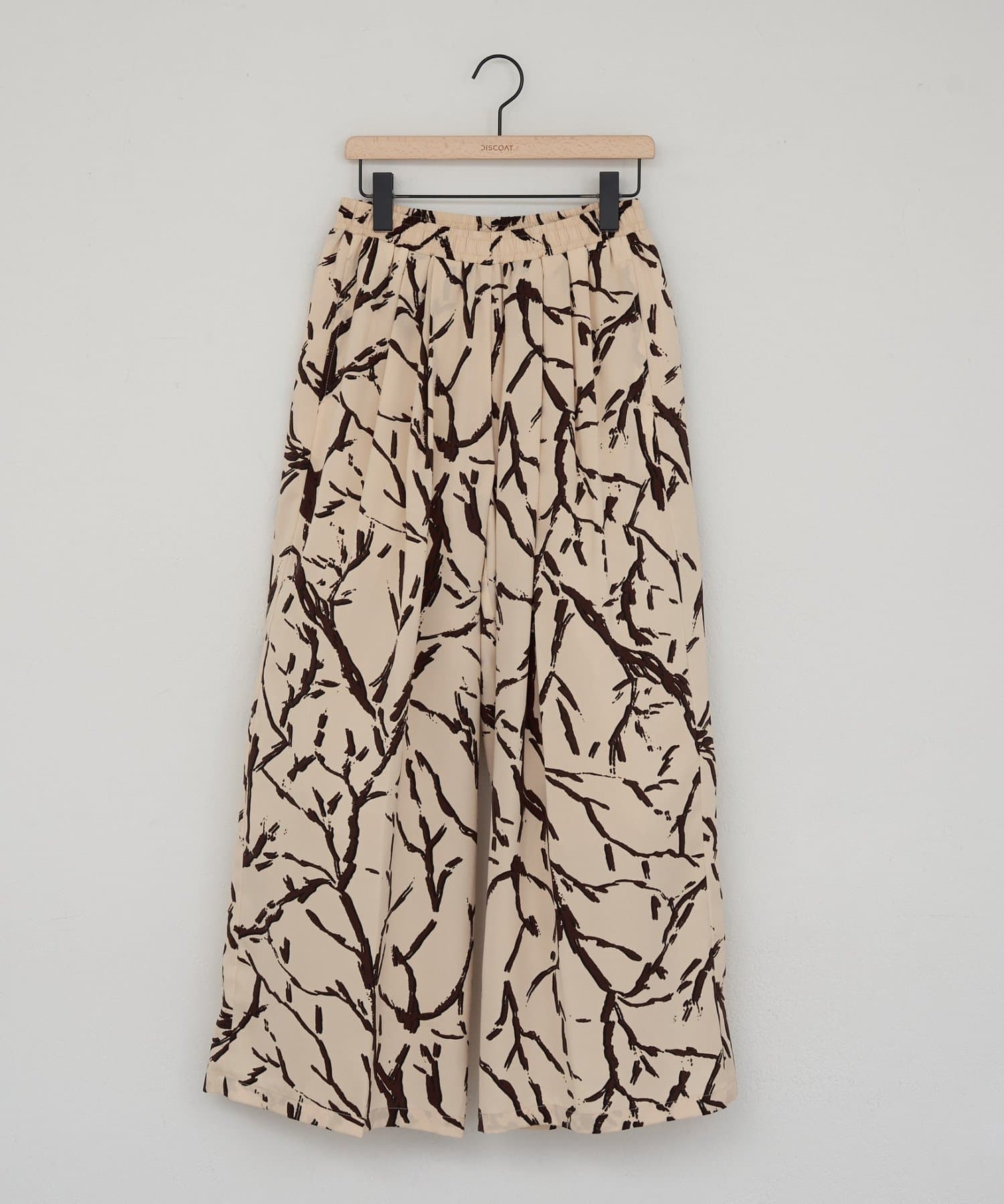 DISCOAT(ディスコート) 【WEB限定】ニュアンス柄リラックスパンツ