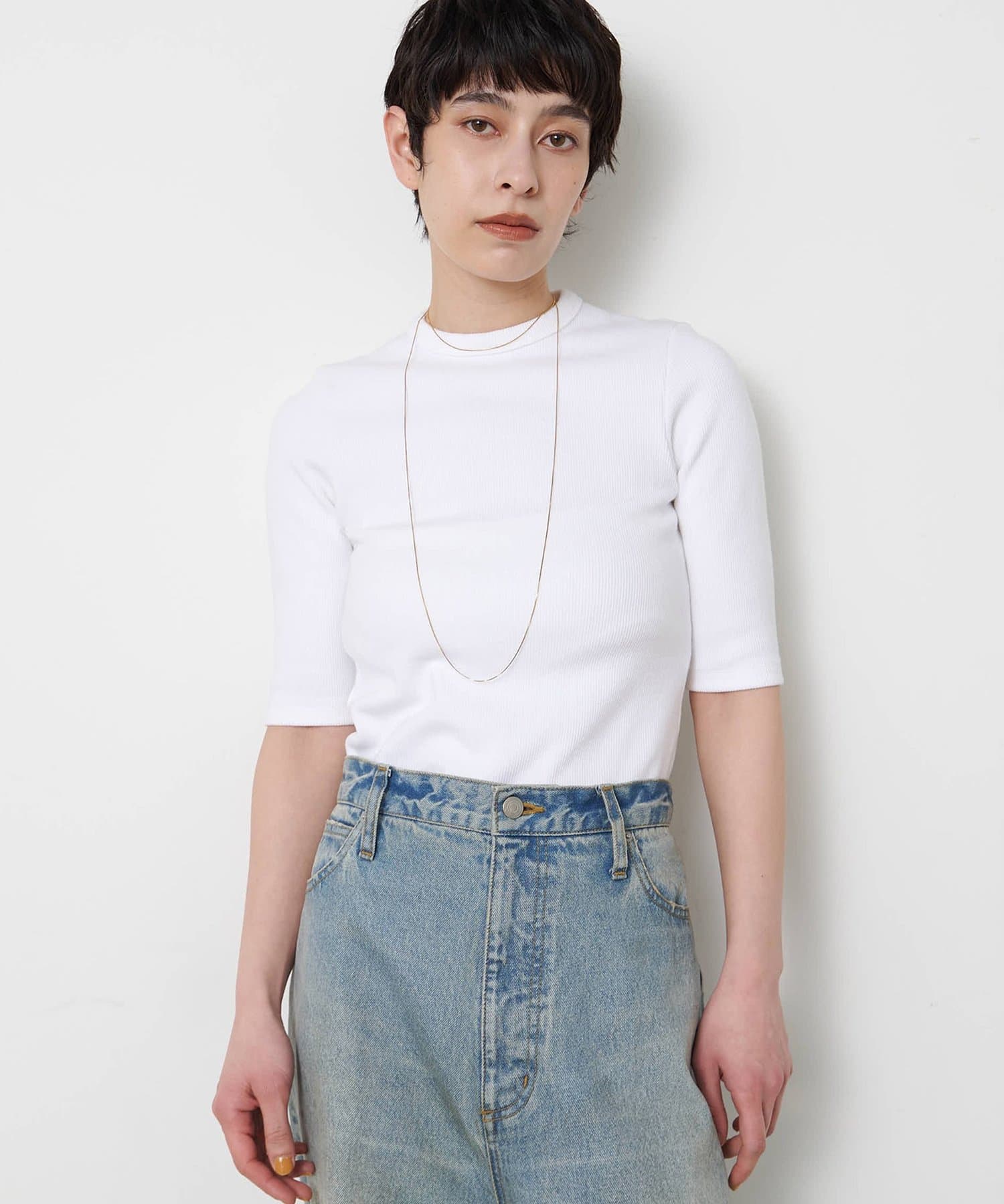 Whim Gazette(ウィム ガゼット) ヴィンテージテレコTシャツ