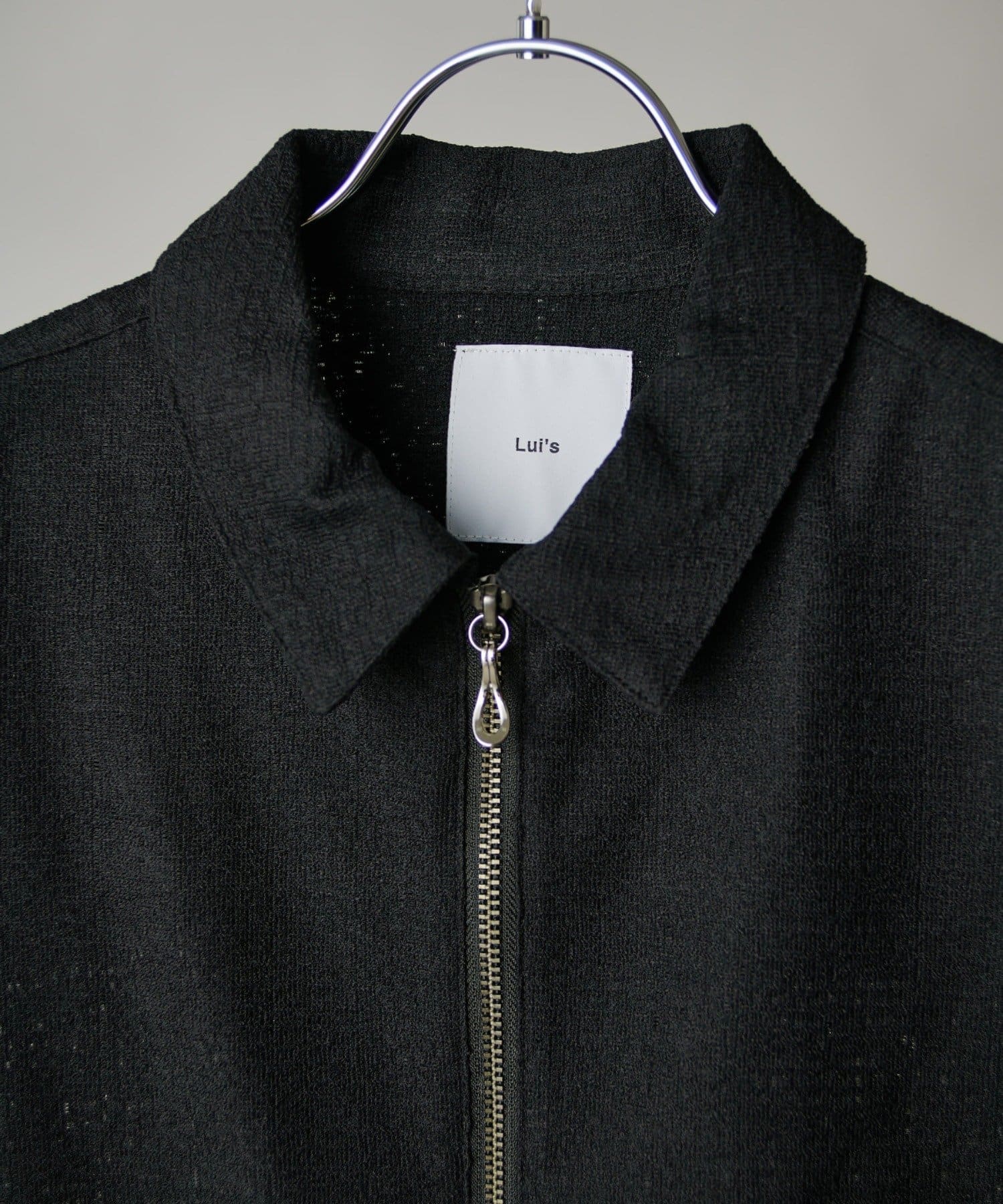 Lui's(ルイス) S/S ZIPレースシャツ