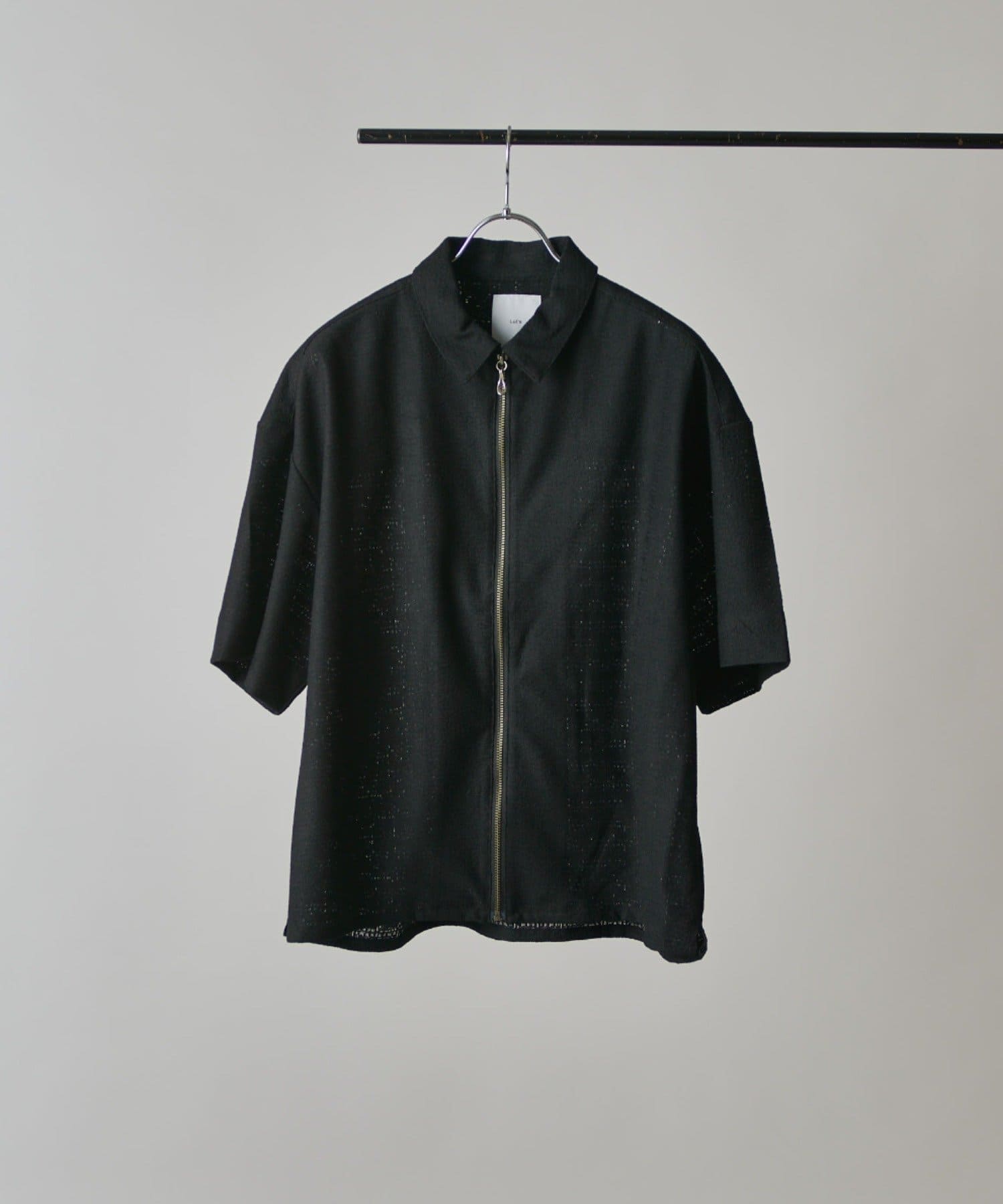 Lui's(ルイス) S/S ZIPレースシャツ