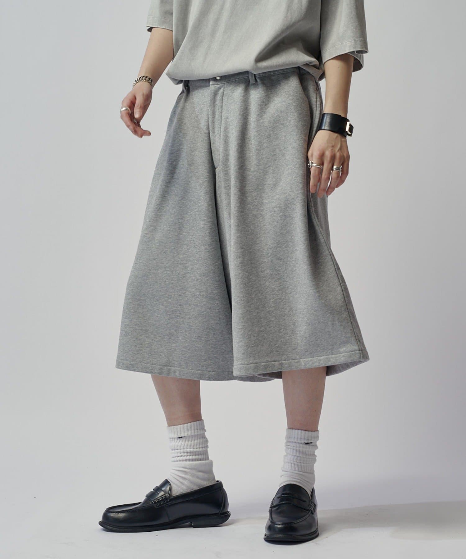 Lui's(ルイス) 【WEB限定】ワイドボリュームスウェットショーツ