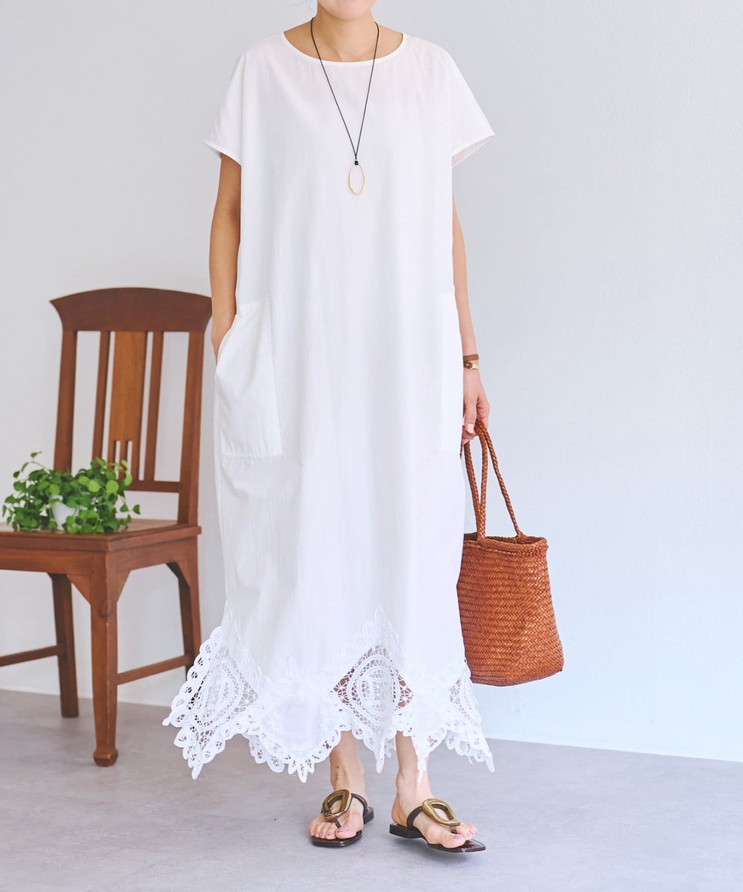 BEARDSLEY(ビアズリー) 《4/2(木)18：00予約開始》バテンレースワンピ