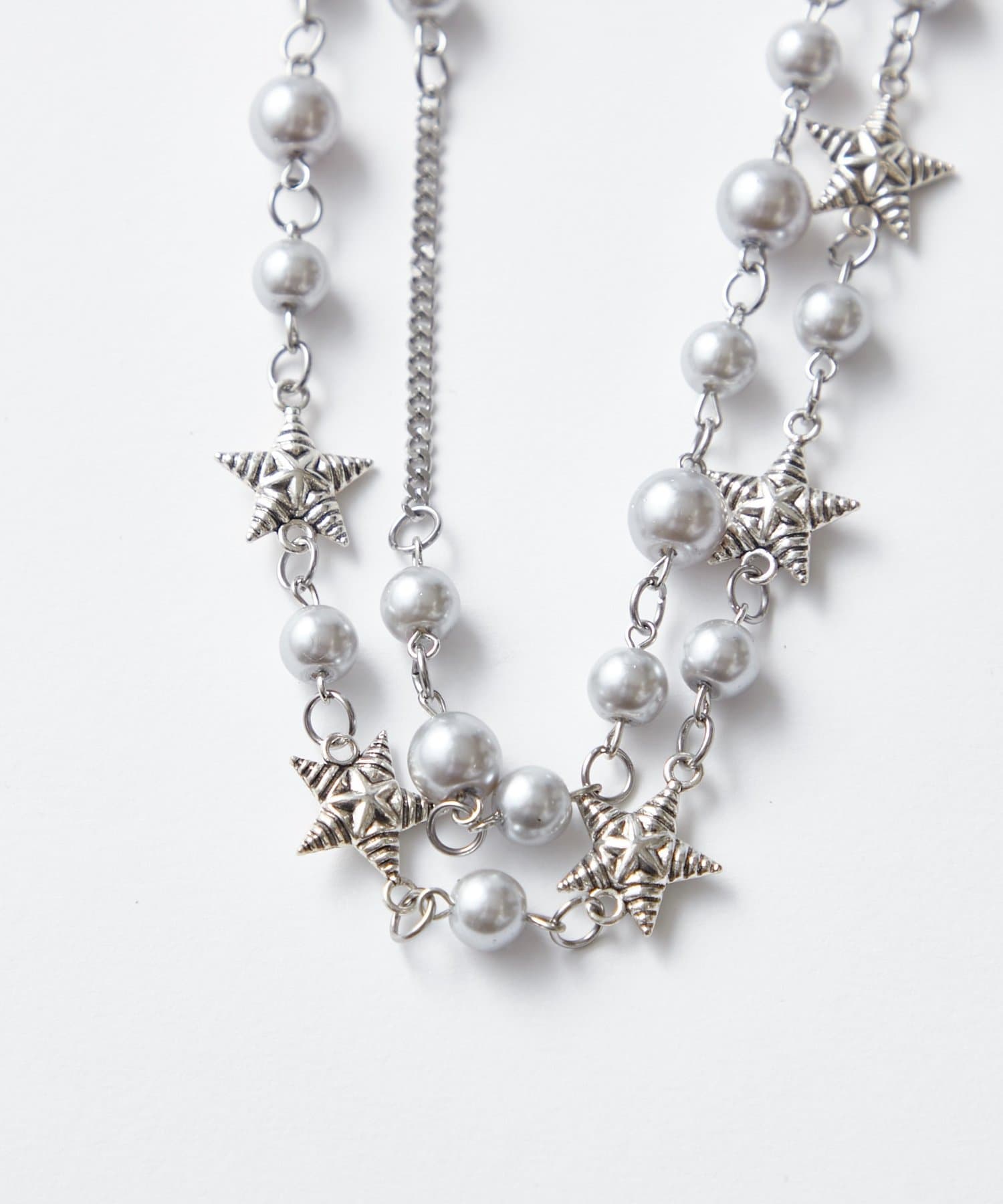 WHO’S WHO gallery(フーズフーギャラリー) レイヤードスターネックレス