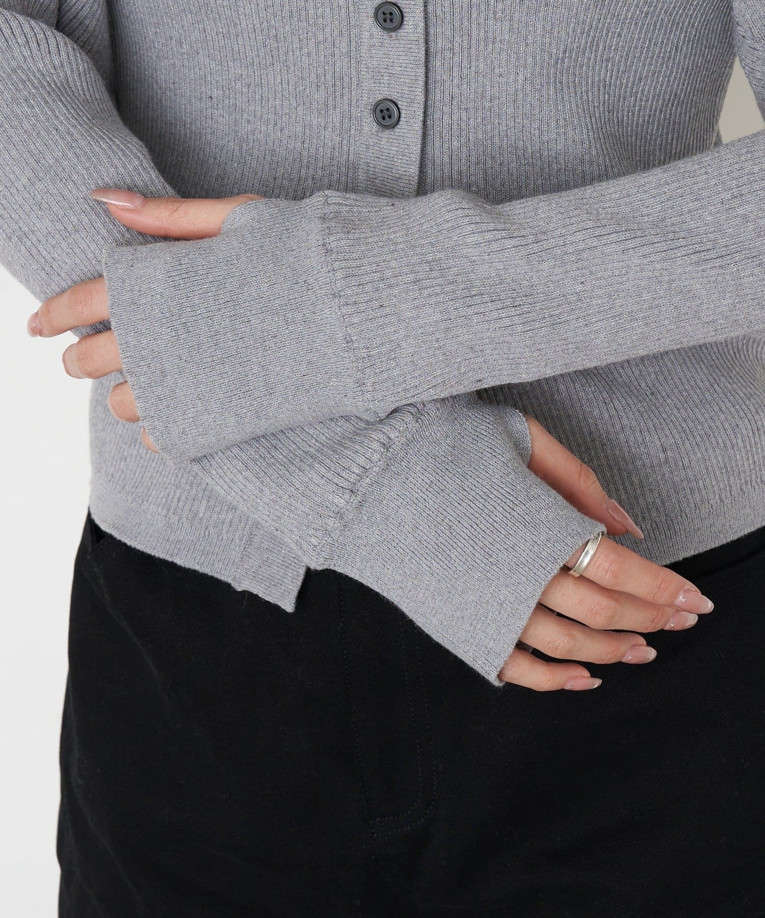 RAY CASSIN(レイカズン) ニットショートボレロ