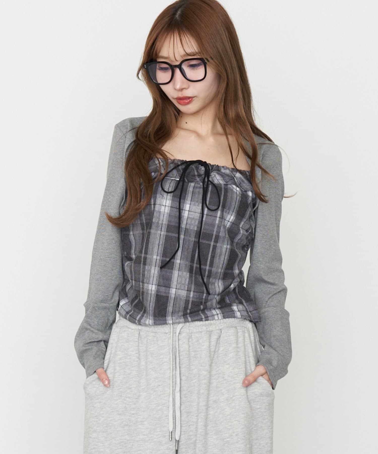 RAY CASSIN(レイカズン) レイヤードボレロT