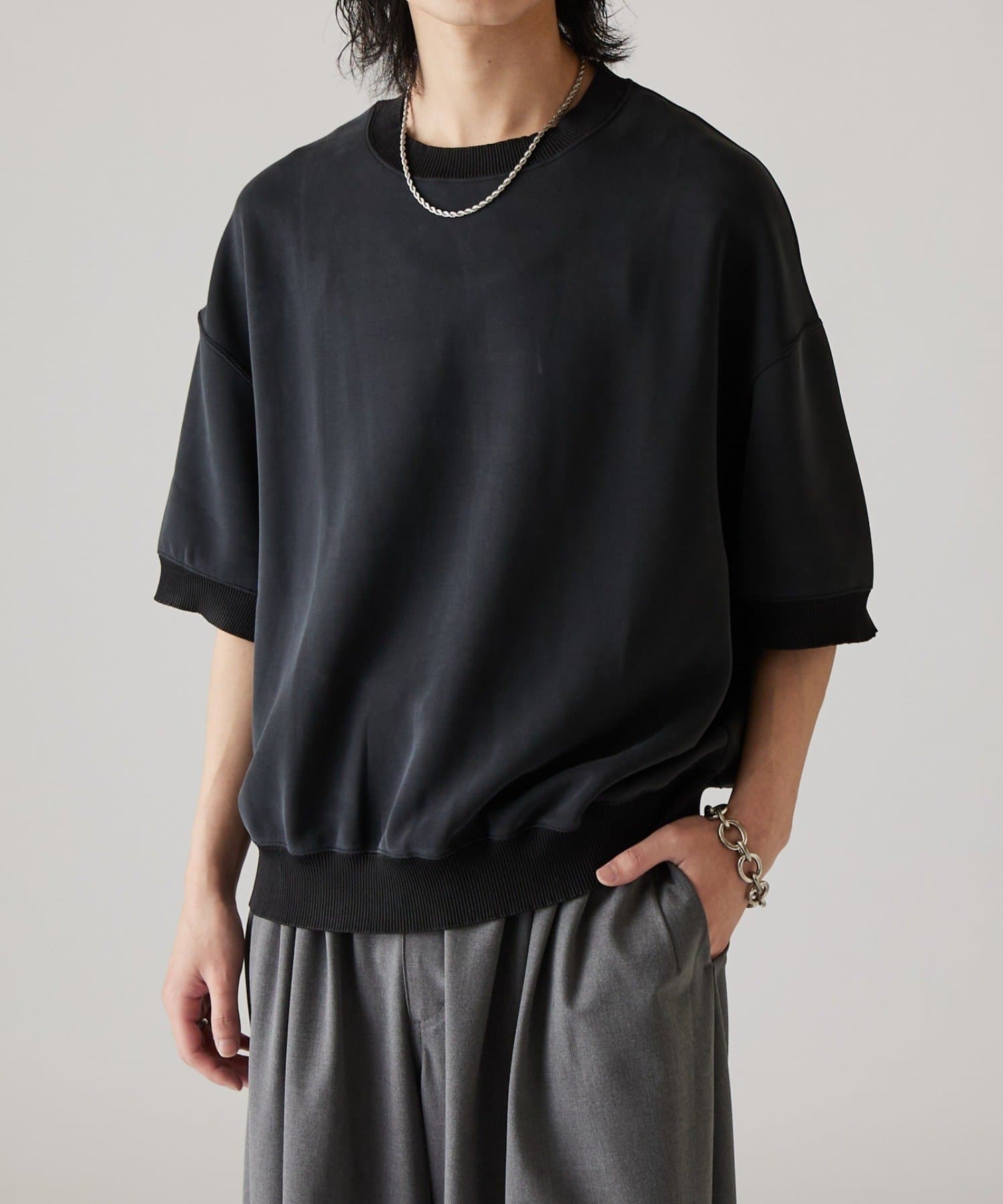 Lui's(ルイス) ピーチスキン半袖Tシャツ