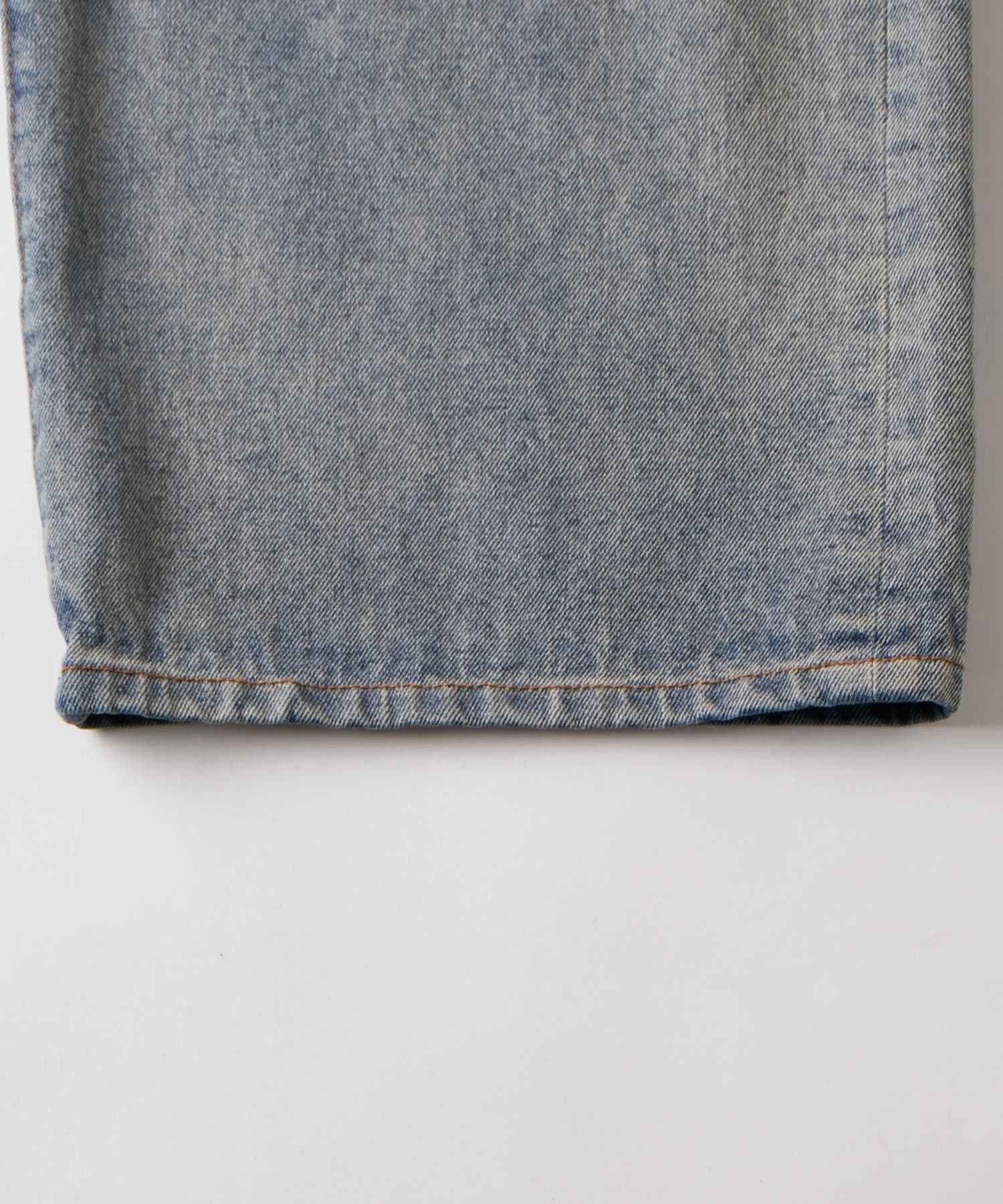 WHO’S WHO gallery(フーズフーギャラリー) チェックダメージスタッズデニム