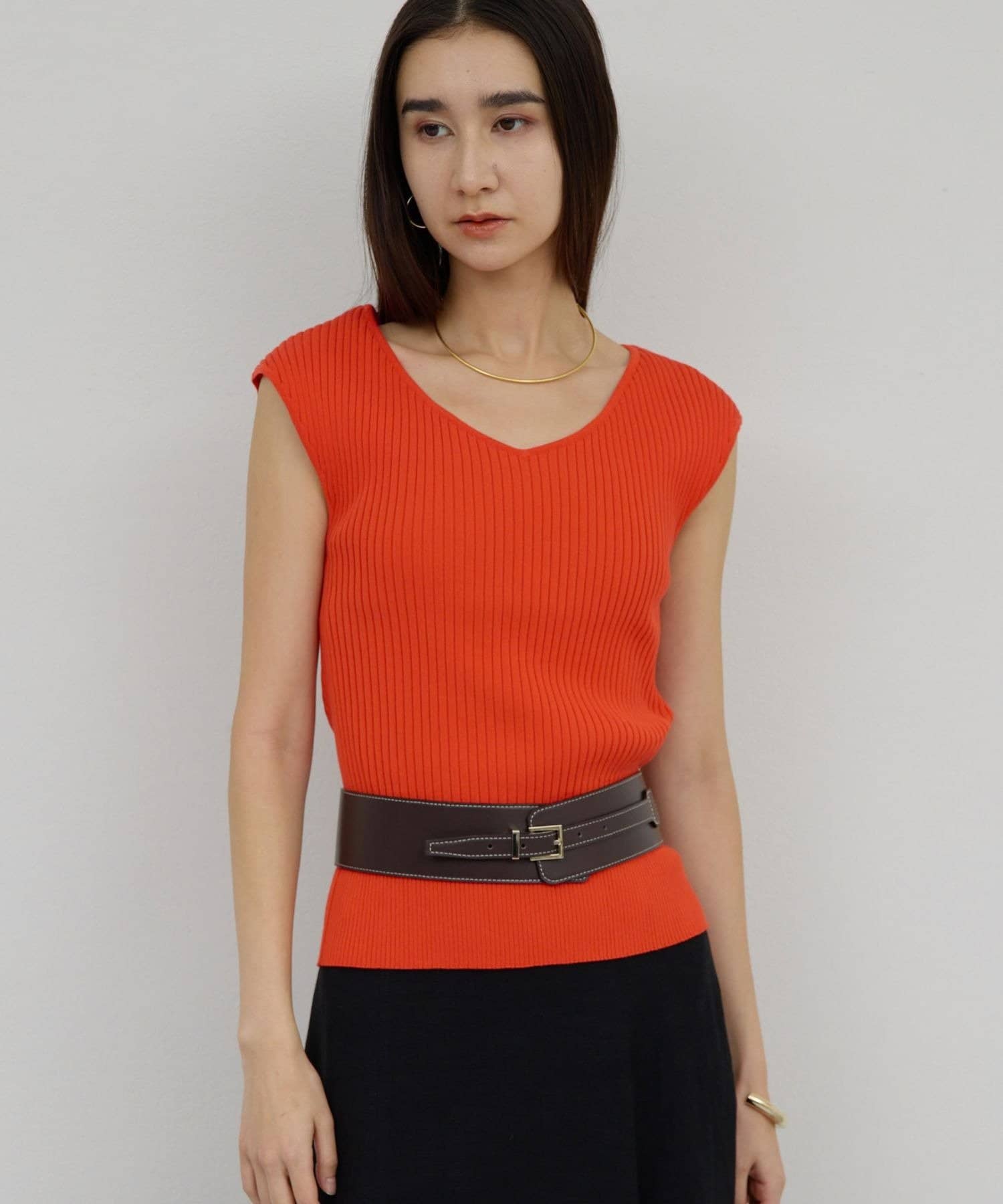 GALLARDAGALANTE(ガリャルダガランテ) ランダムリブニット