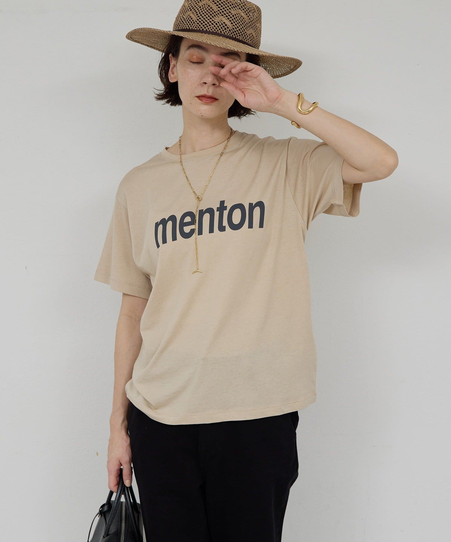 GALLARDAGALANTE(ガリャルダガランテ) MENTON Tシャツ