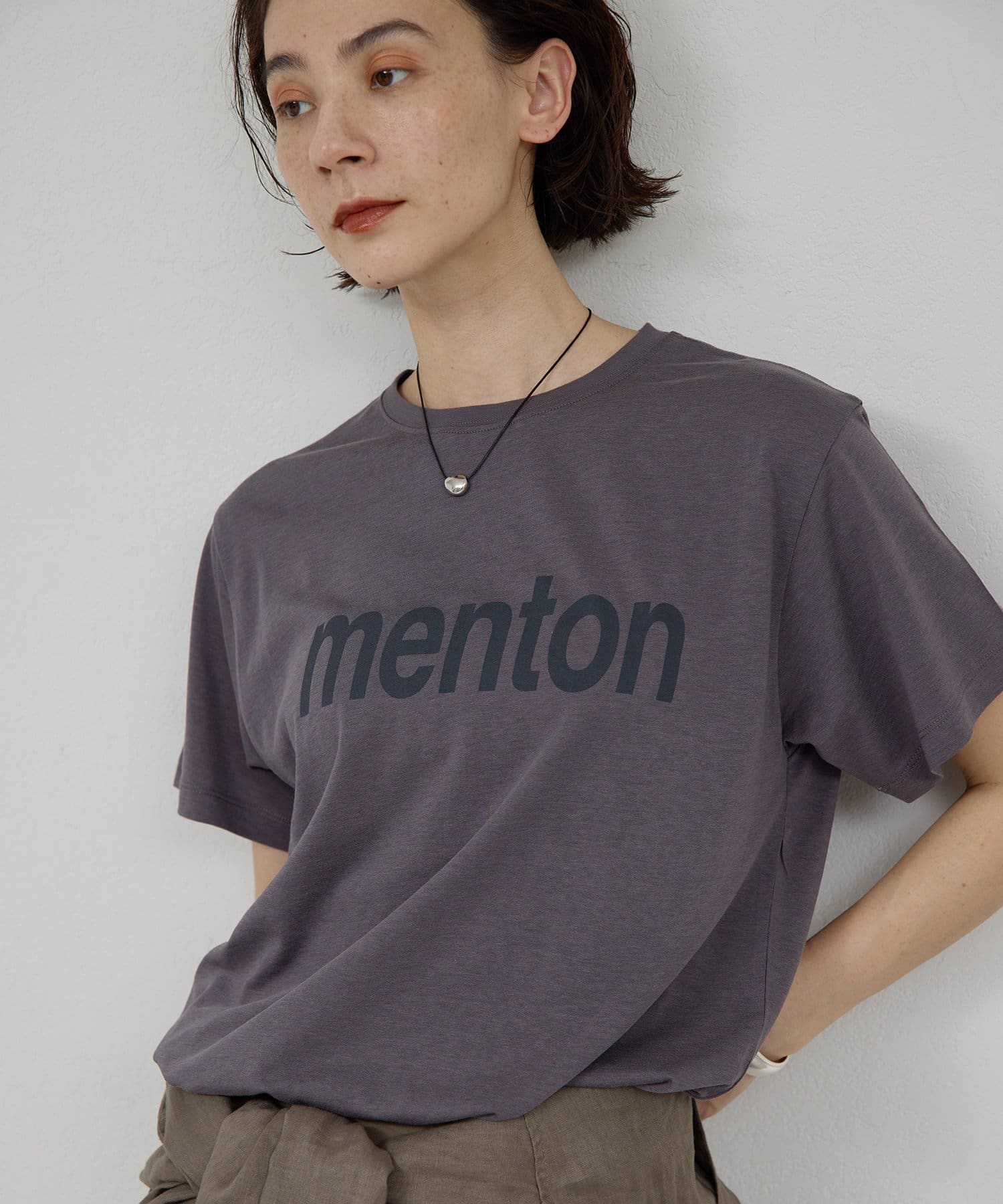 GALLARDAGALANTE(ガリャルダガランテ) MENTON Tシャツ