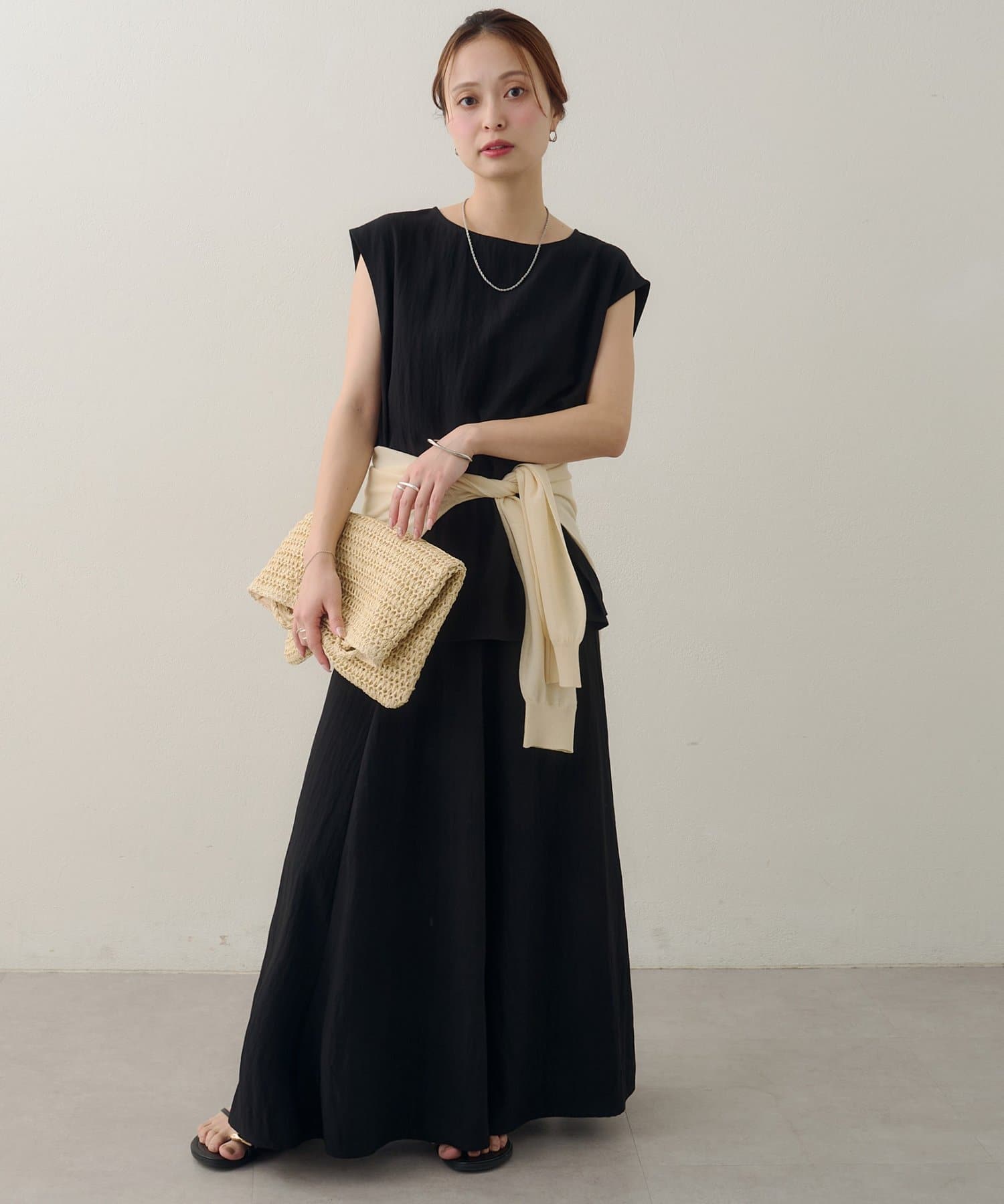 DISCOAT(ディスコート) 【Noka】セットアップフレアワンピース