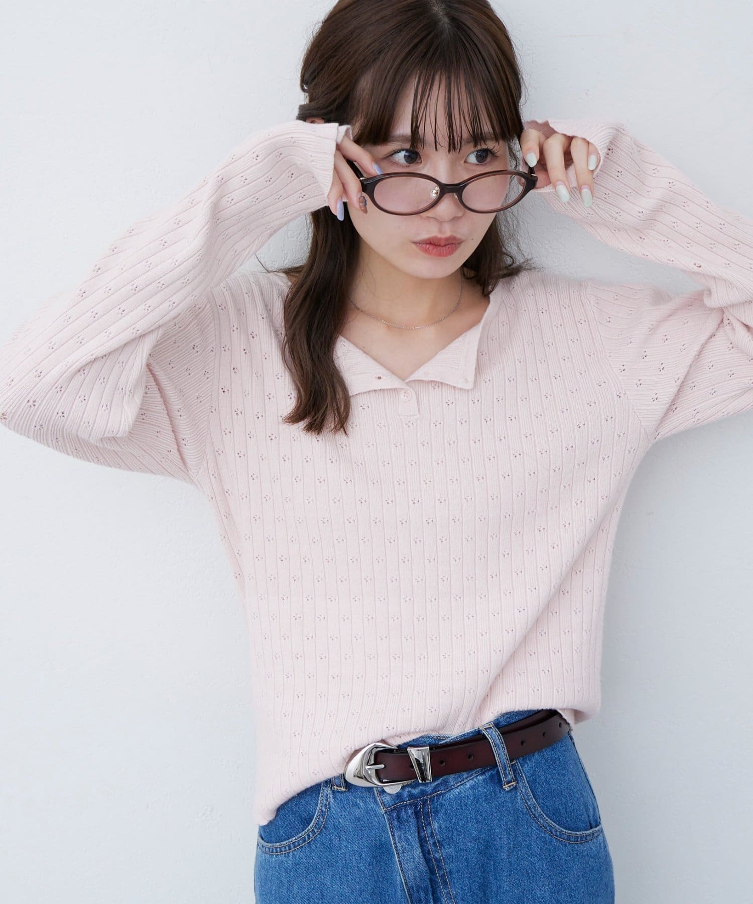 DISCOAT(ディスコート) 【umm.】WEB限定アイレットヘンリーネックプルオーバー