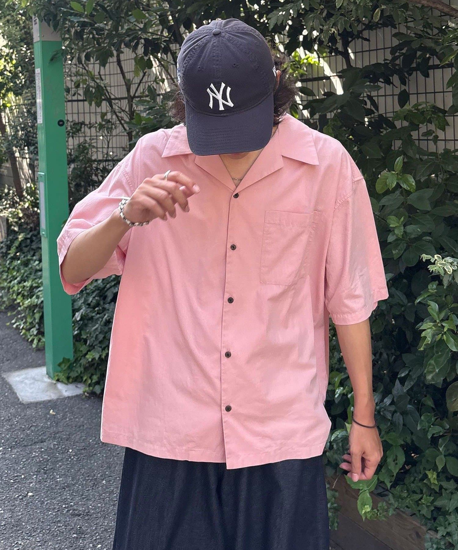 OUTLET(アウトレット) 【Ciaopanic】ヴィンテージライクオープンカラーシャツ