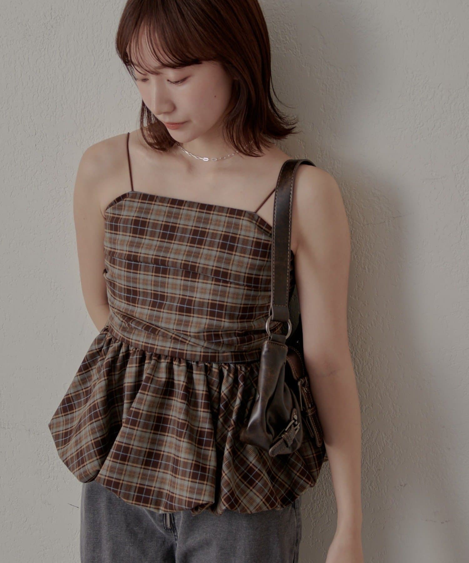 mline(エムライン) [mline]バルーンビスチェ