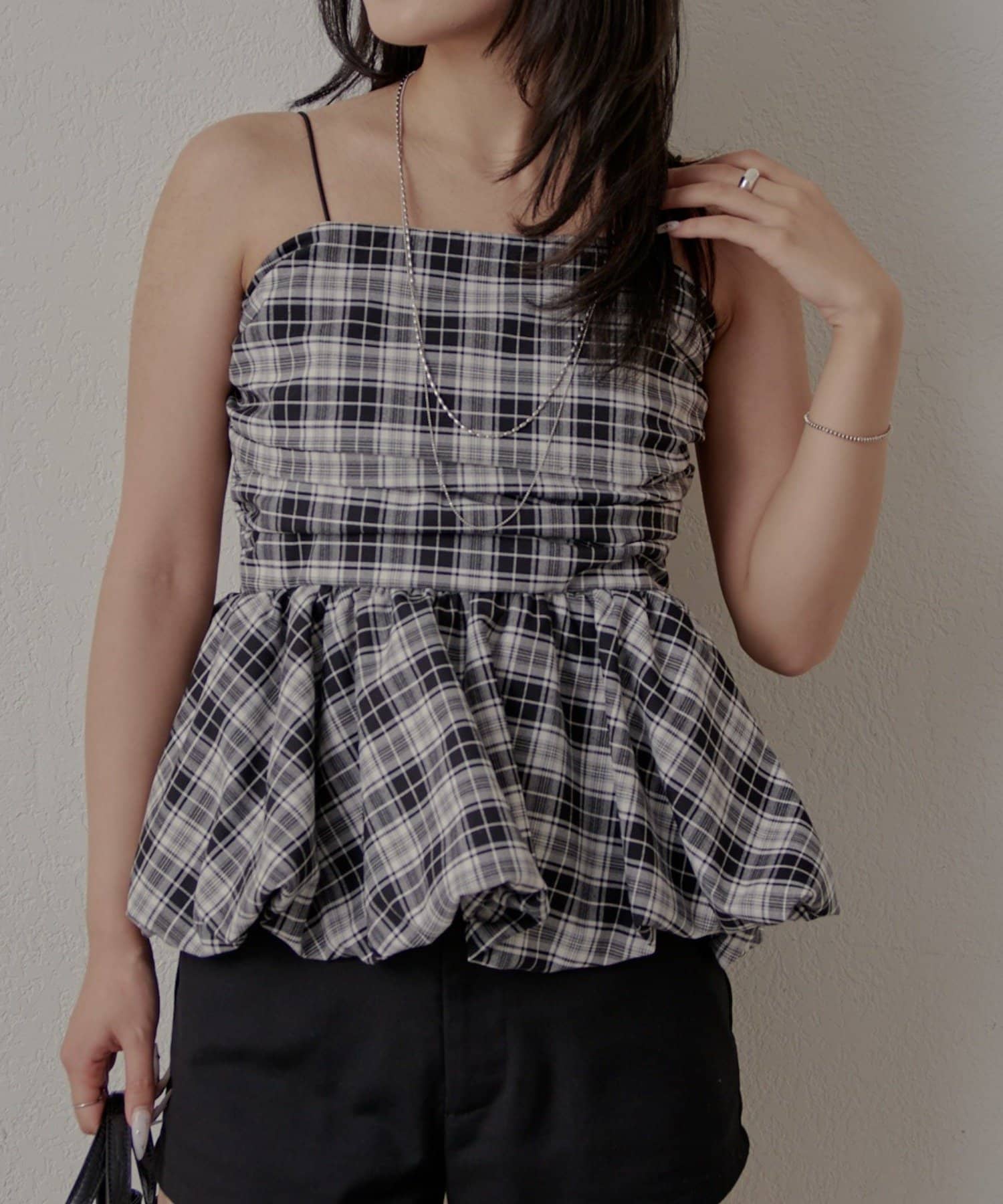 mline(エムライン) [mline]バルーンビスチェ