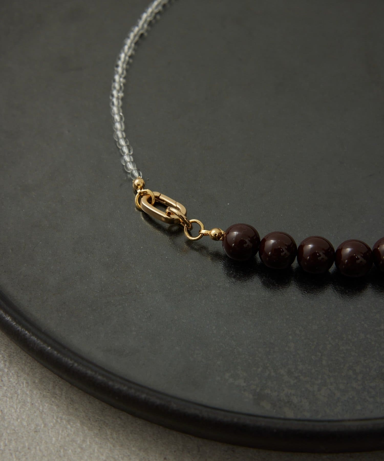 GALLARDAGALANTE(ガリャルダガランテ) 【近日予約開始】レジンコンビショートネックレス