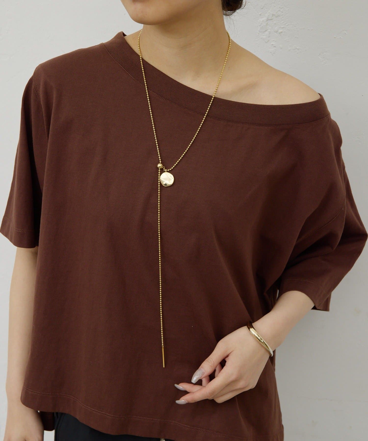 GALLARDAGALANTE(ガリャルダガランテ) コインY字ネックレス