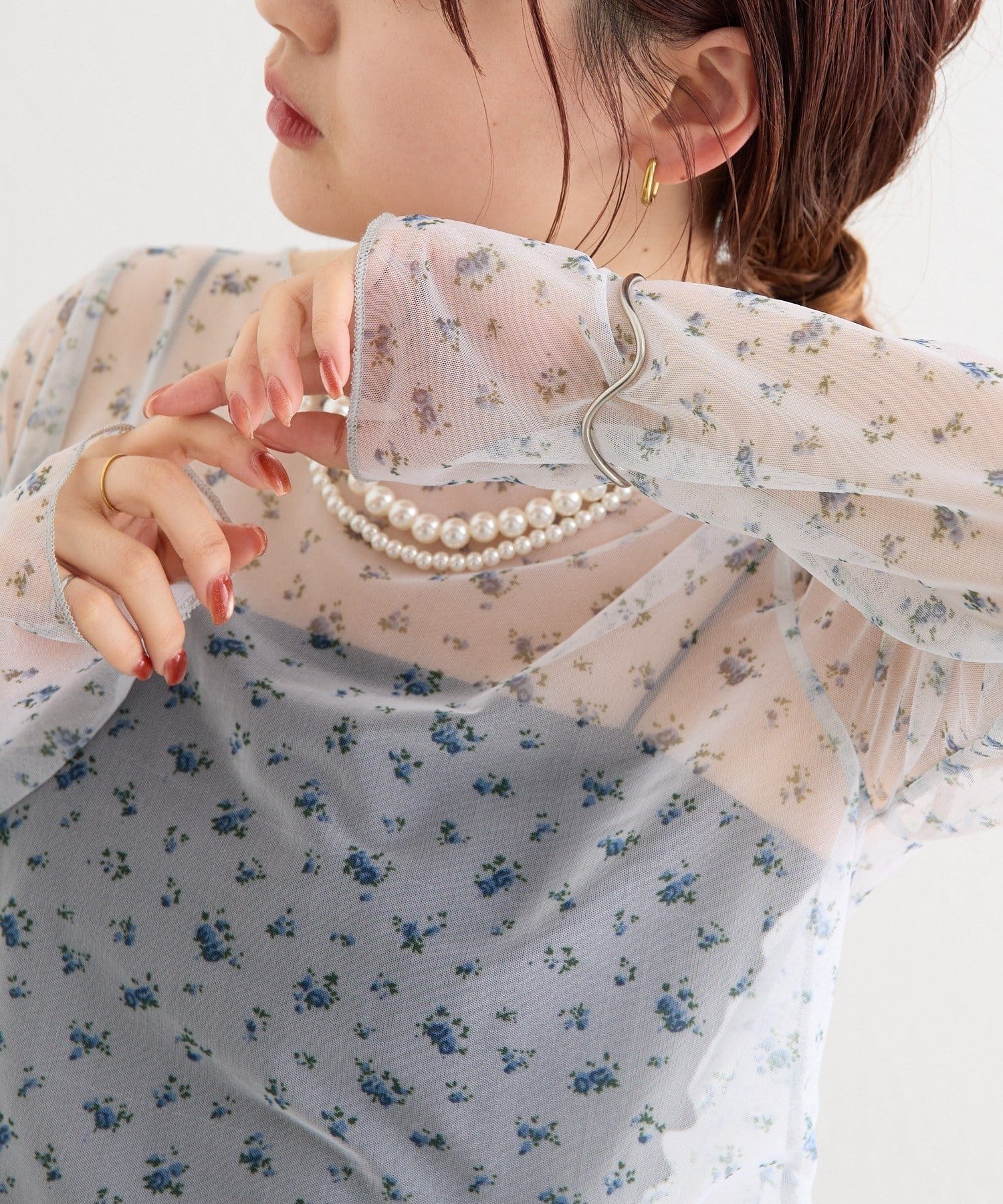 mystic(ミスティック) プリントシアーロンT