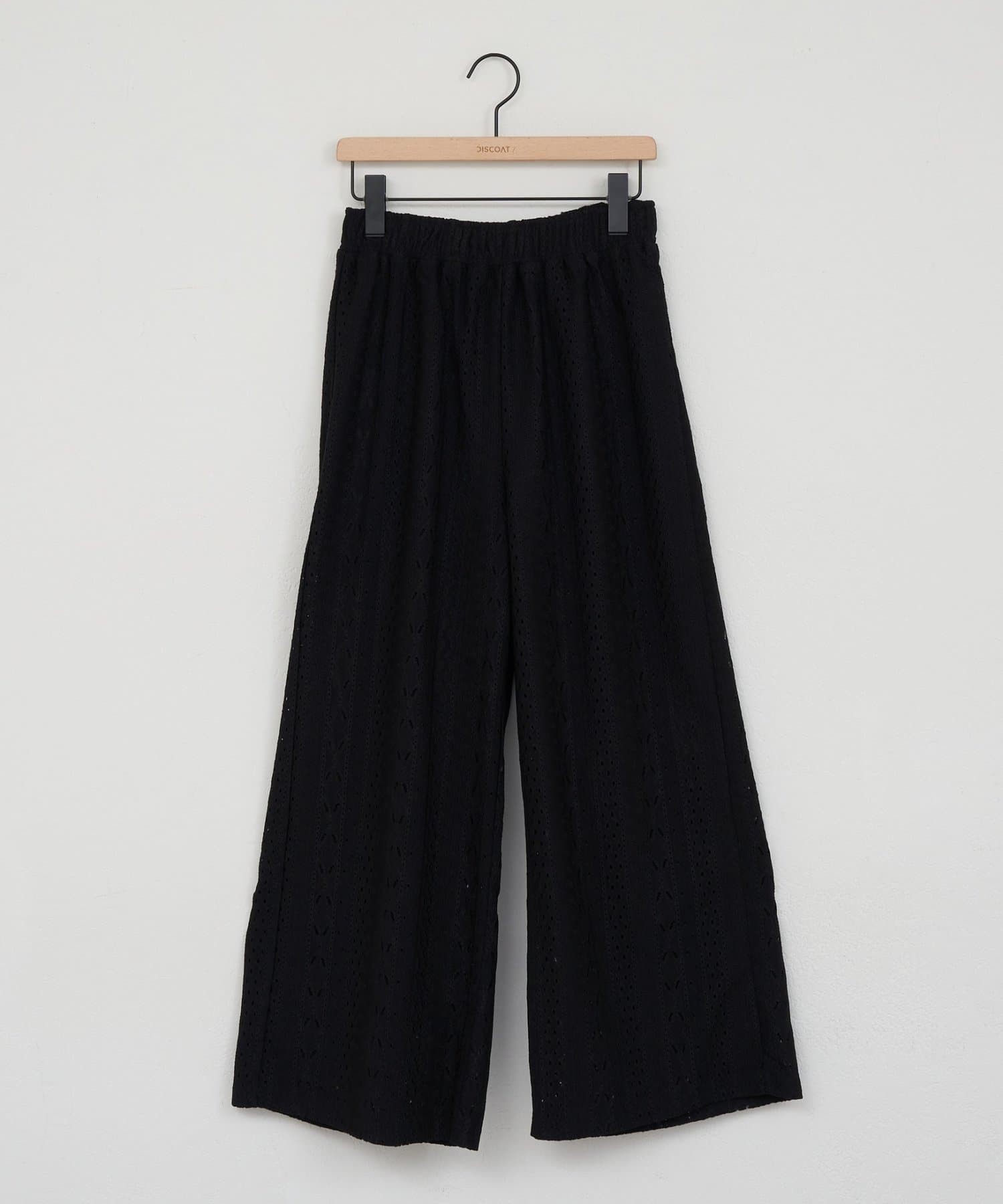 DISCOAT(ディスコート) カットレースイージーパンツ