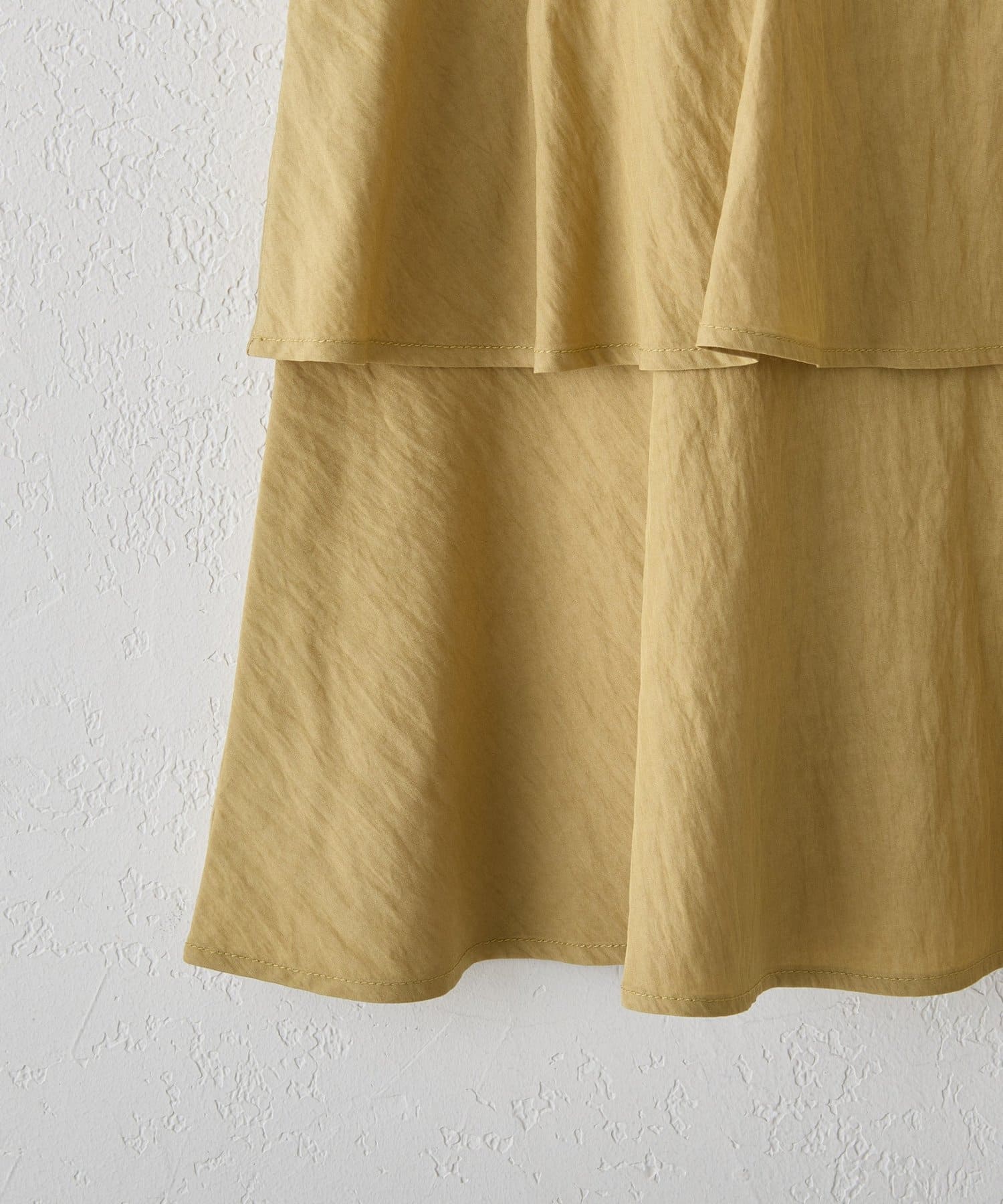 DISCOAT(ディスコート) 【Noka】ティアードノースリブラウス