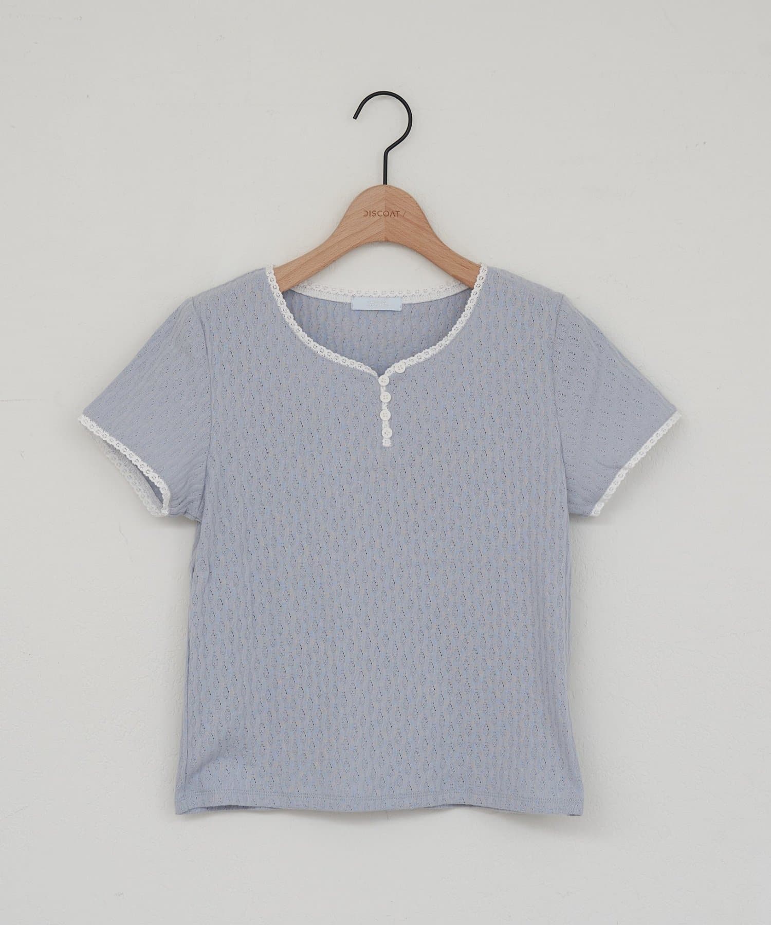 DISCOAT(ディスコート) 【umm.】ピコレースヘンリープルオーバー