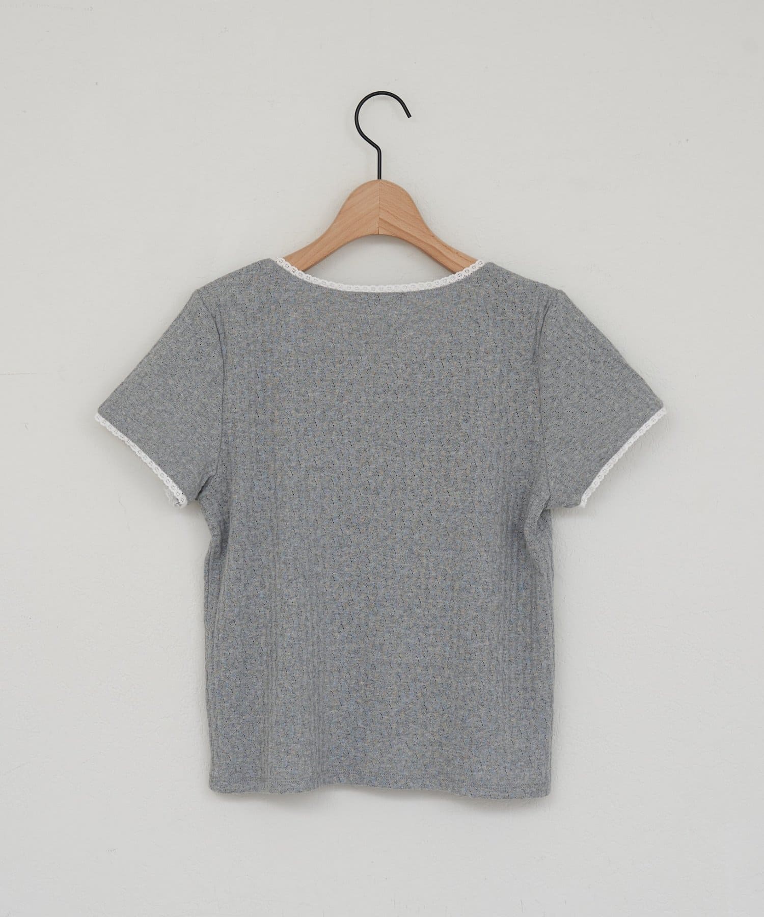 DISCOAT(ディスコート) 【umm.】ピコレースヘンリープルオーバー