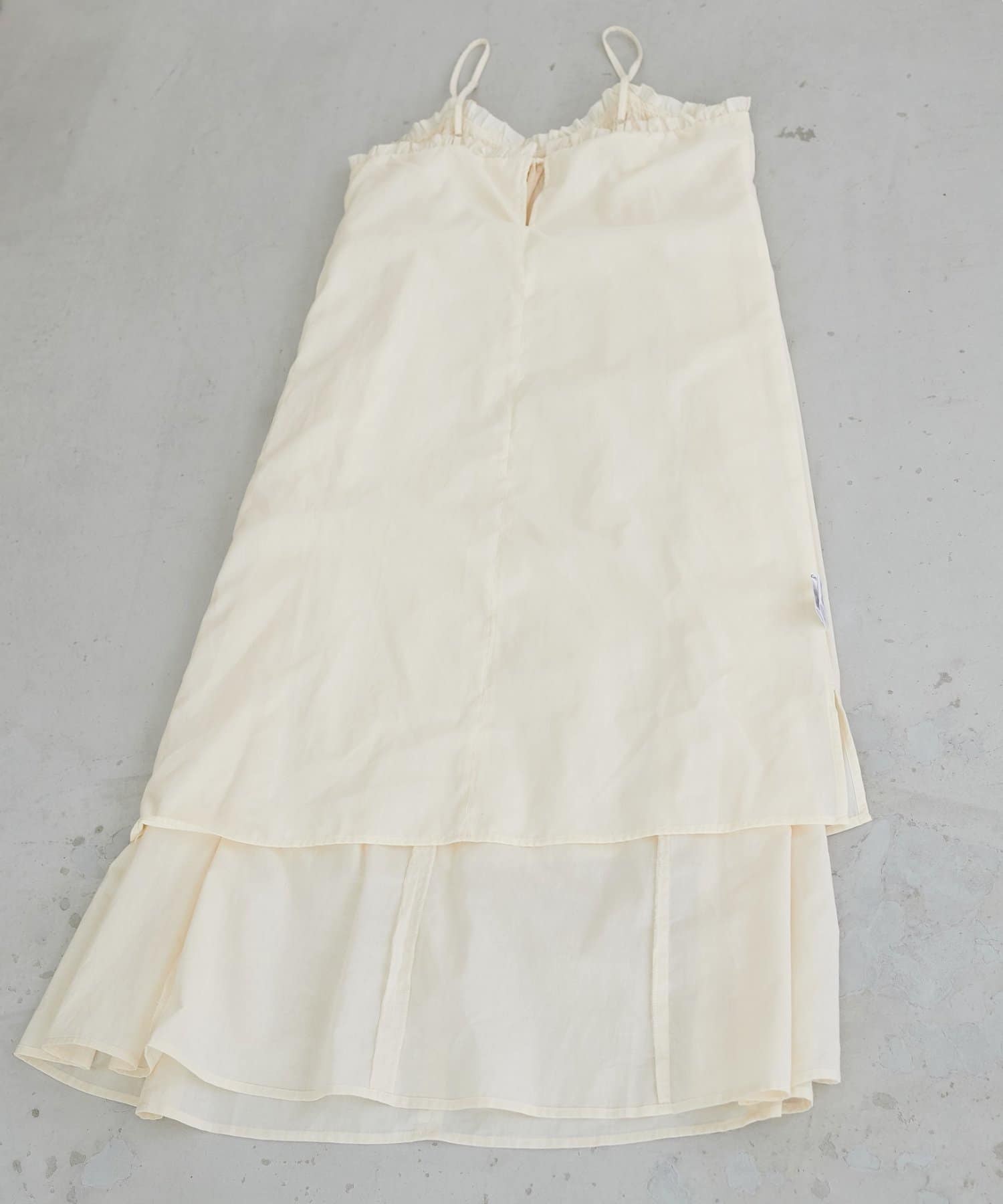 DISCOAT(ディスコート) 胸ギャザーキャミワンピース