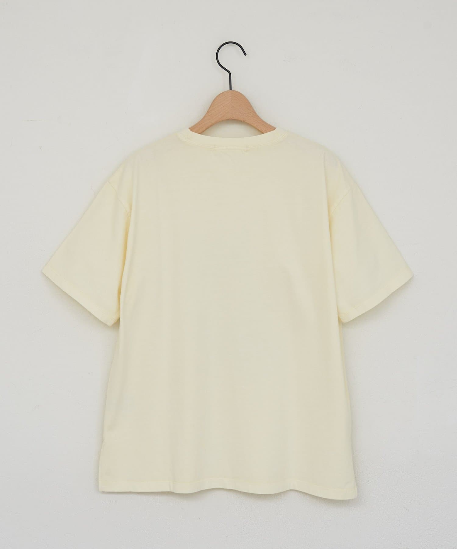 DISCOAT(ディスコート) 【WEB限定】フラワーピグメントTシャツ