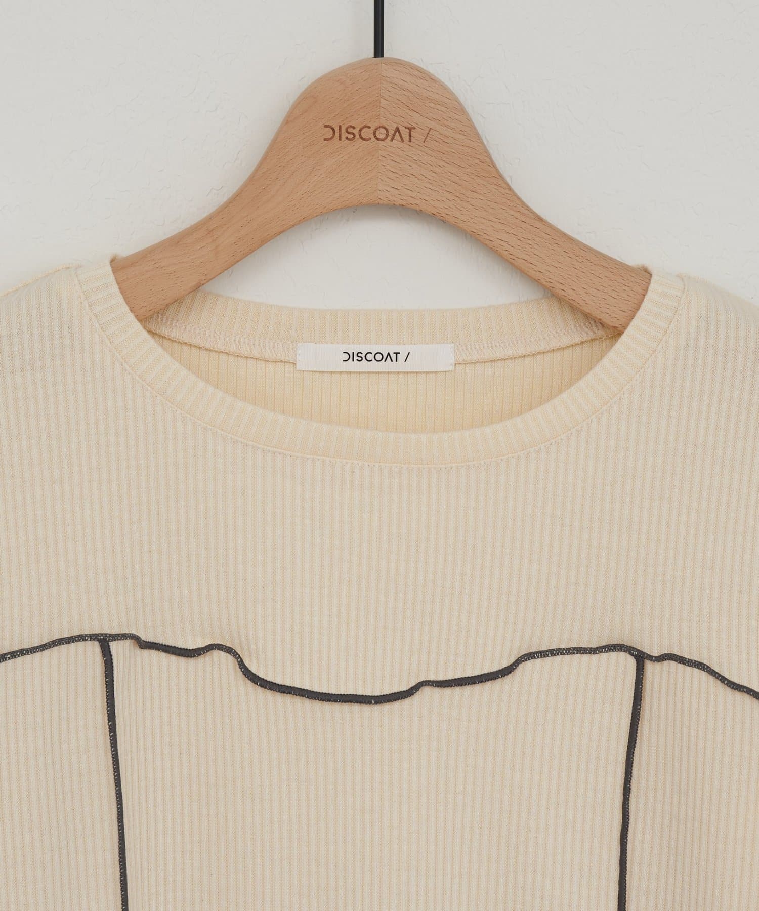 DISCOAT(ディスコート) 【WEB限定】ビスチェメロー半袖Tシャツ