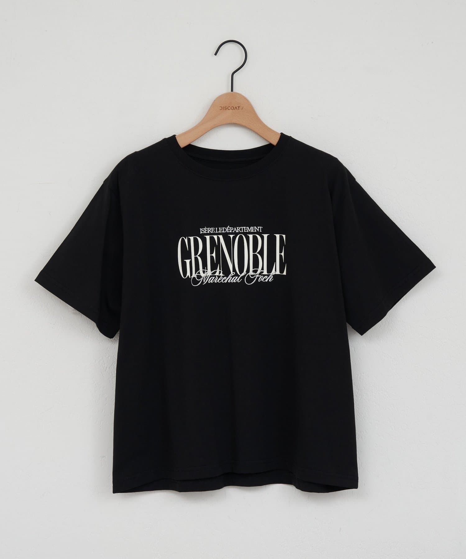 DISCOAT(ディスコート) GRENOBLEロゴTシャツ