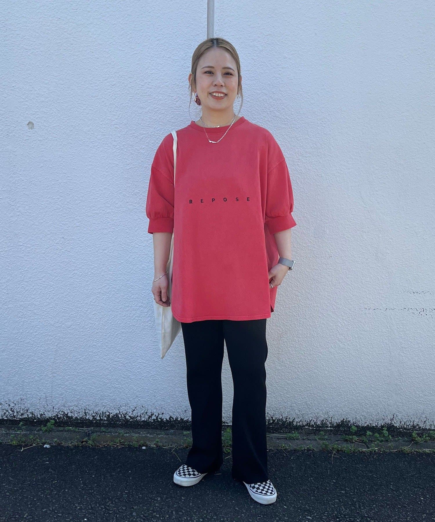 PUAL CE CIN(ピュアルセシン) 【＠yns628企画】リブニット微フレアパンツ