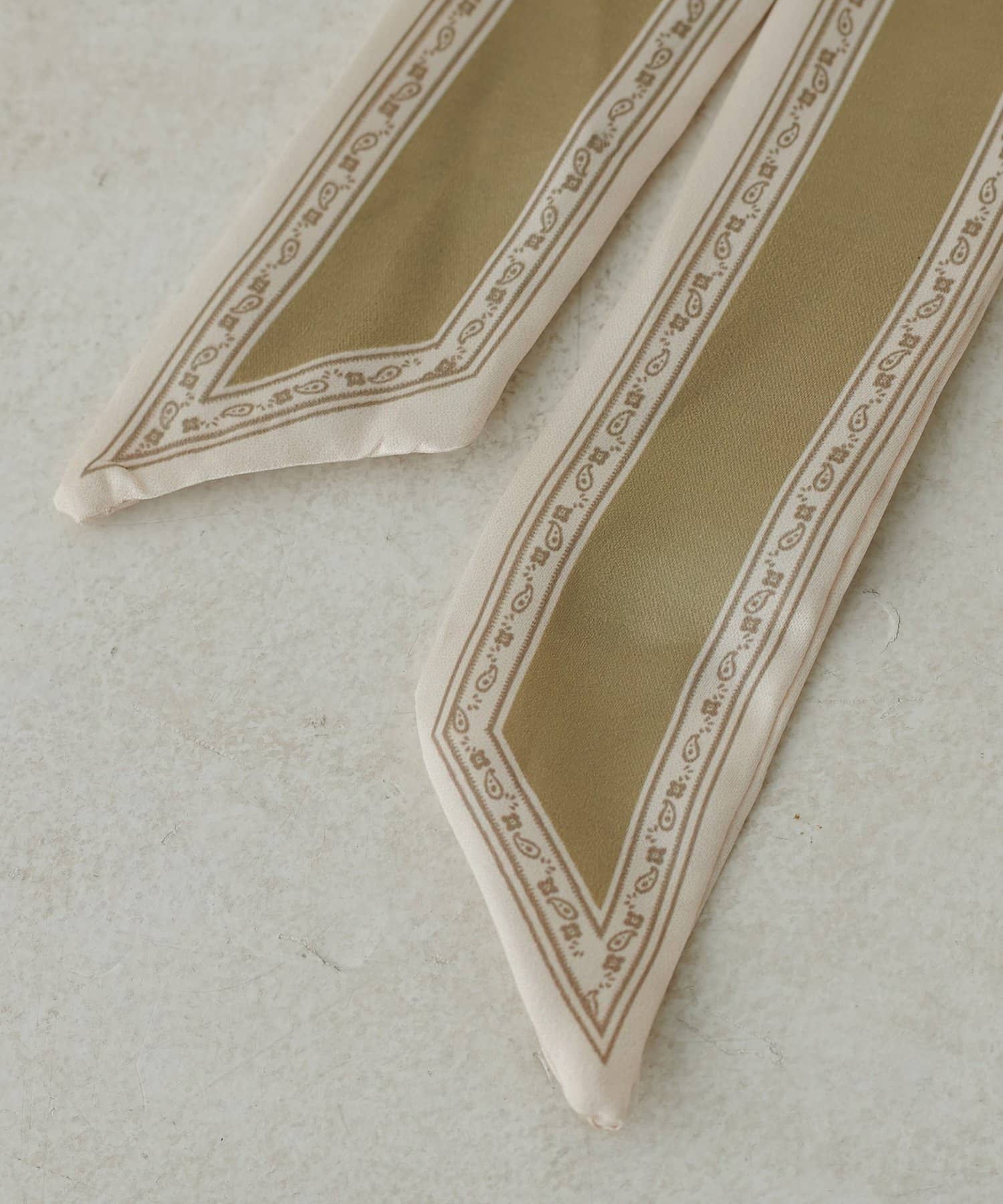 natural couture(ナチュラルクチュール) スカーフ付きポーチインバッグ