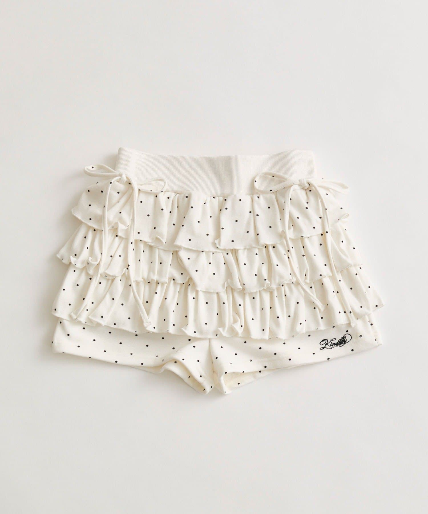 OLIVE des OLIVE(オリーブ デ オリーブ) フリルティアードショートパンツ