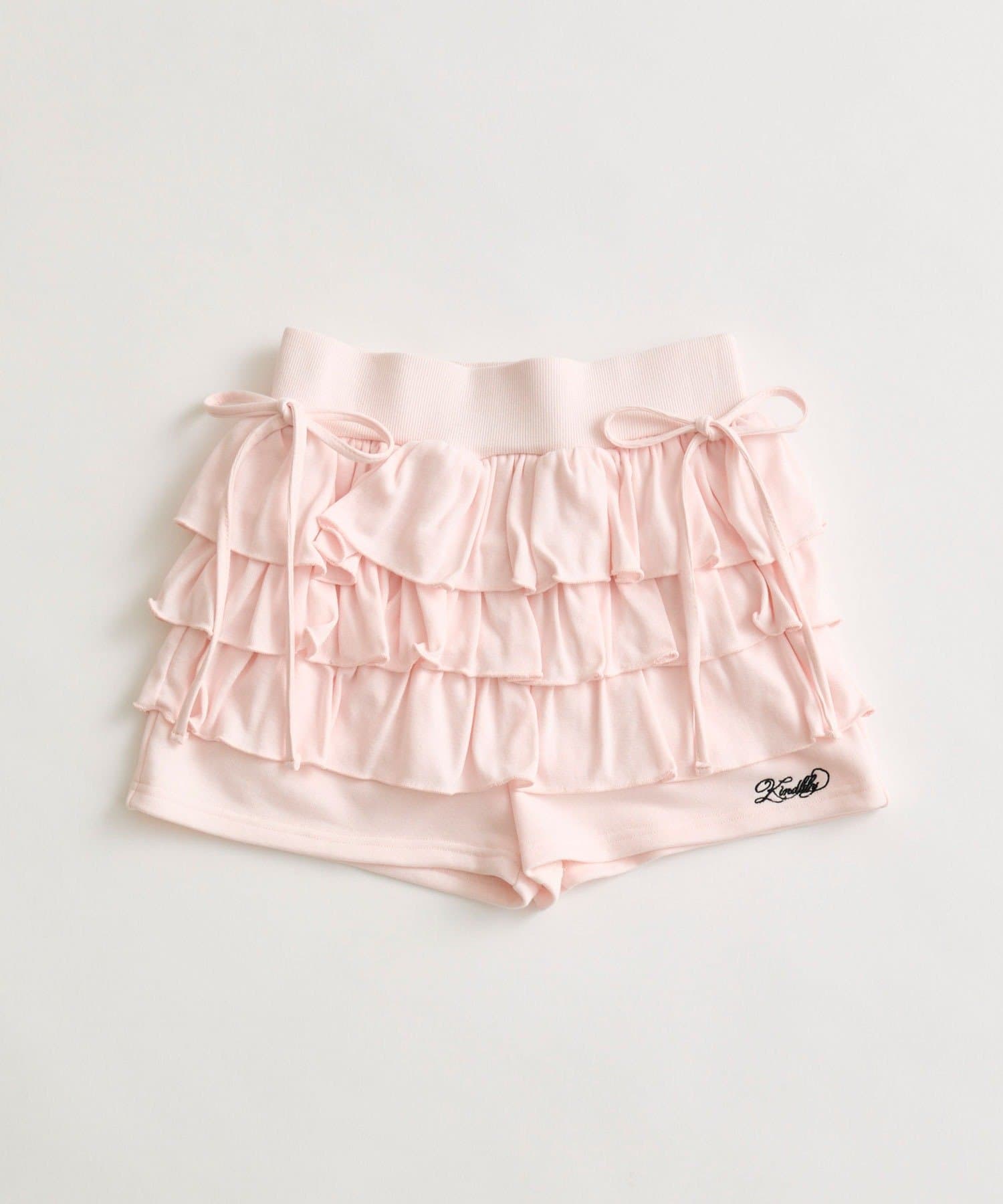 OLIVE des OLIVE(オリーブ デ オリーブ) フリルティアードショートパンツ