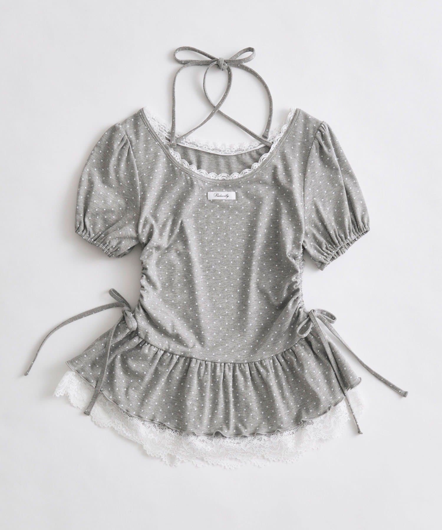 OLIVE des OLIVE(オリーブ デ オリーブ) ドロストレースチュニック