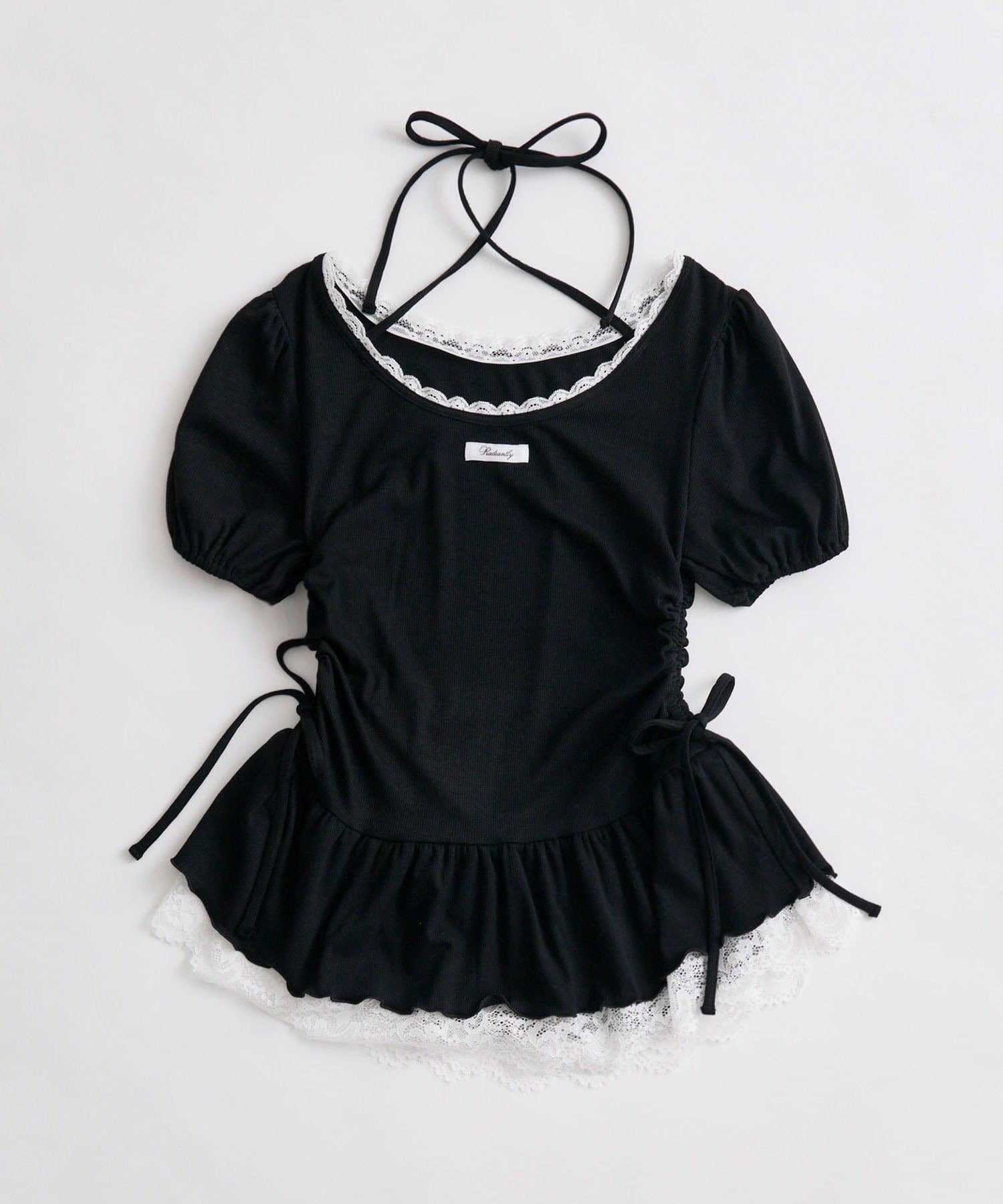 OLIVE des OLIVE(オリーブ デ オリーブ) ドロストレースチュニック