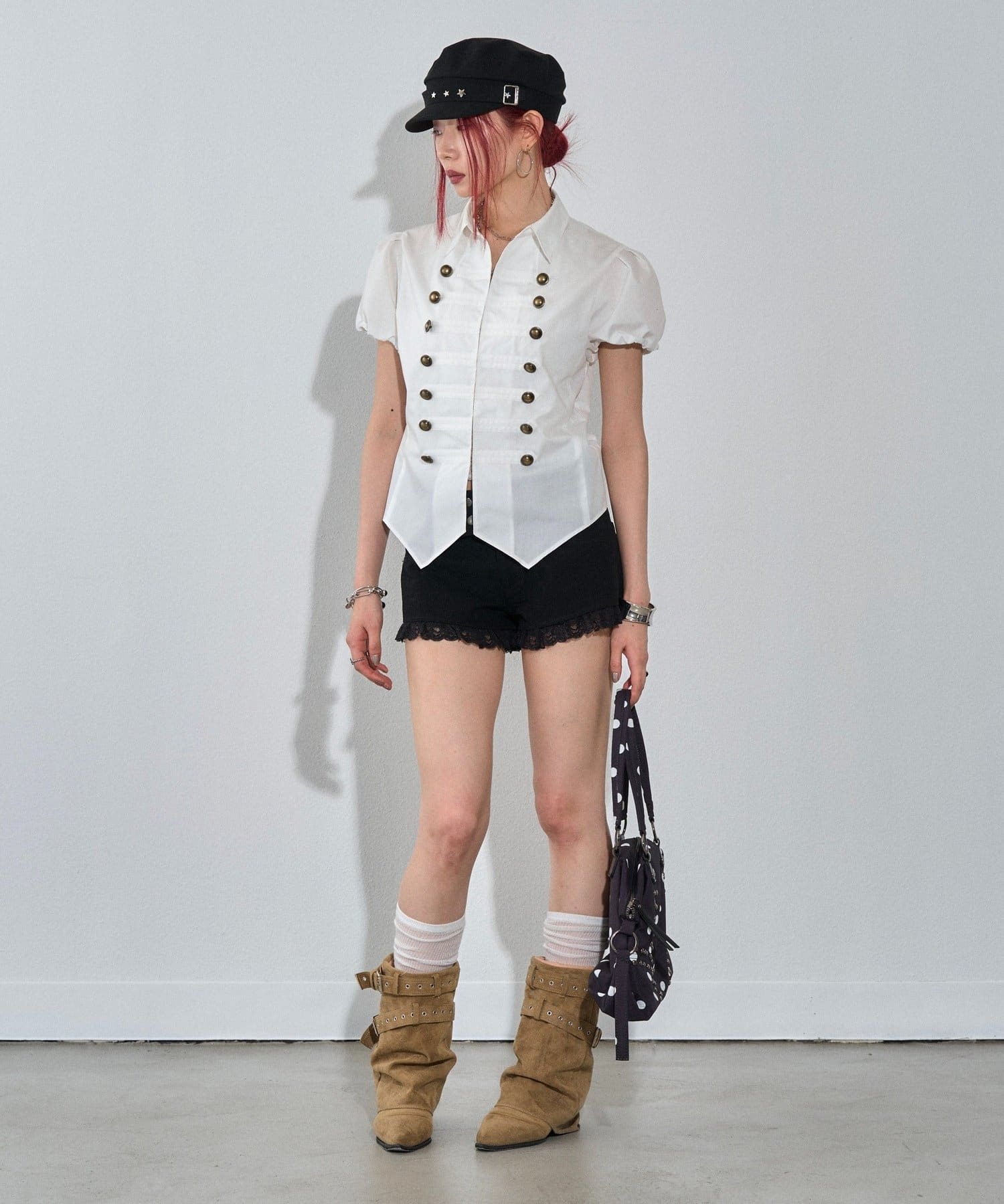 WHO’S WHO gallery(フーズフーギャラリー) ツイルレースマイクロショーツ