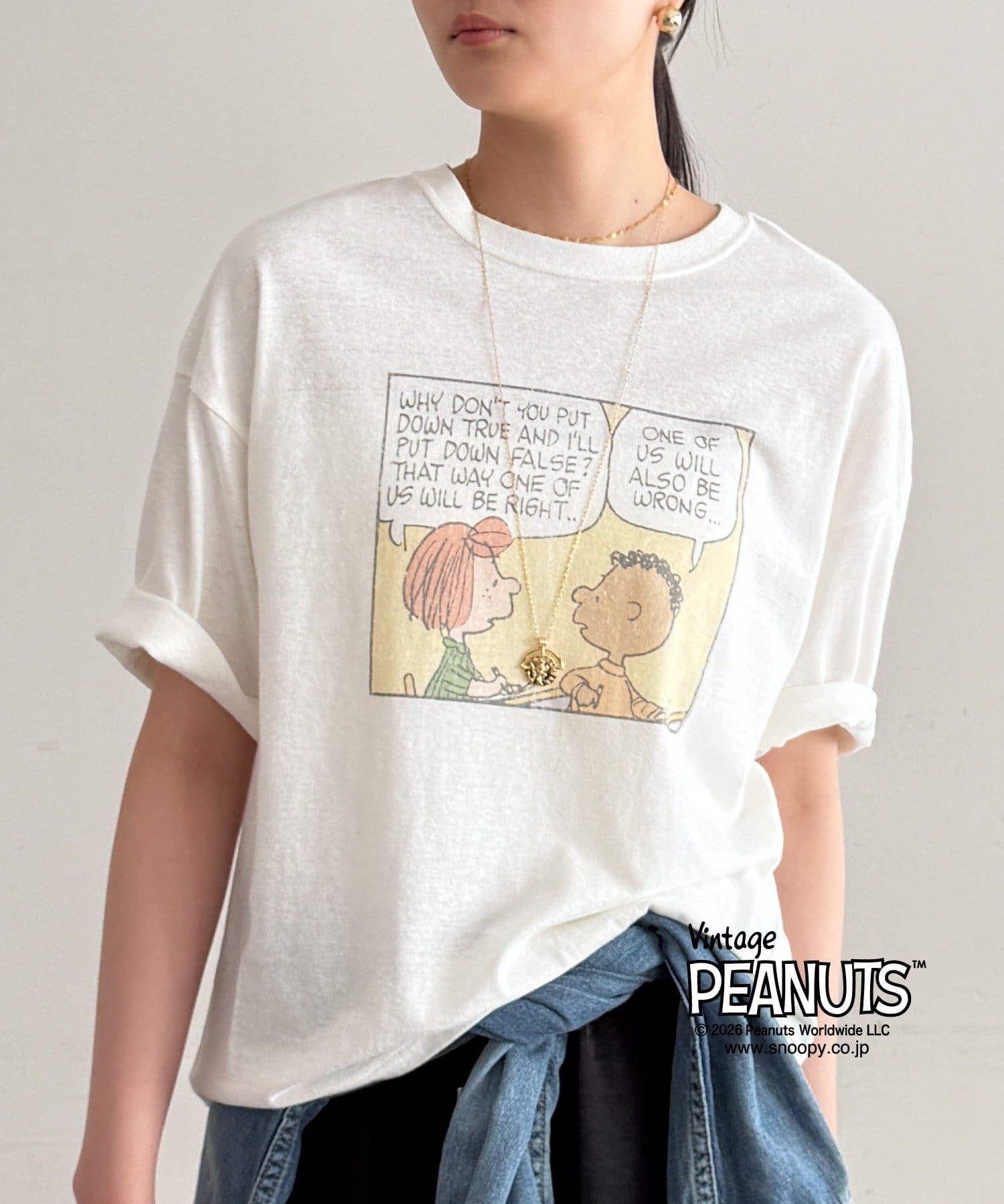 LOUNGEDRESS(ラウンジドレス) PEANUTS Tシャツ