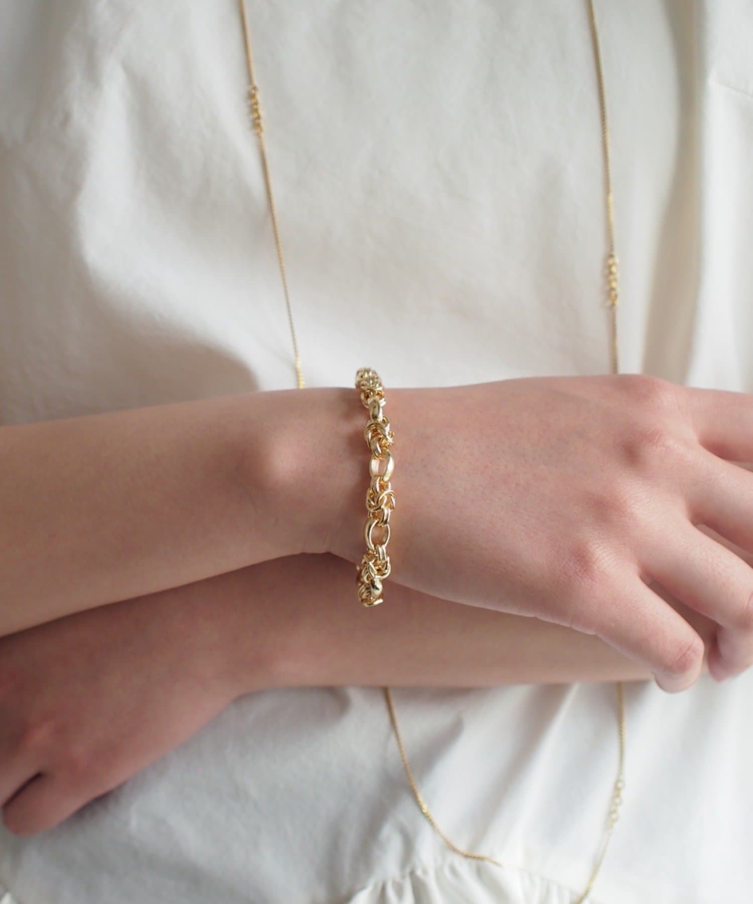 LOUNGEDRESS(ラウンジドレス) 【GALENA/ガレナ】デザインチェーンブレス