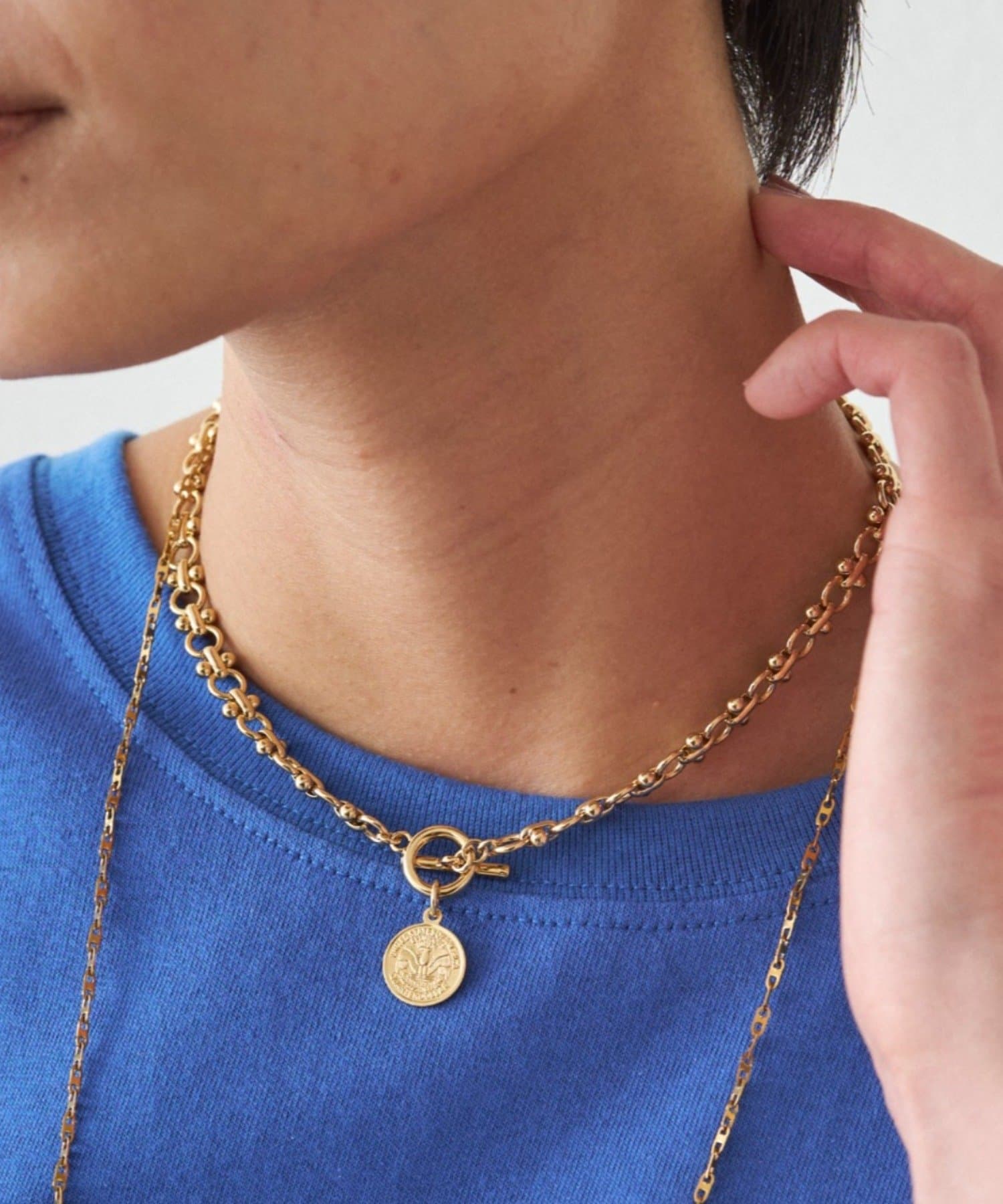 LOUNGEDRESS(ラウンジドレス) 【GALENA/ガレナ】コインチェーンチョーカー