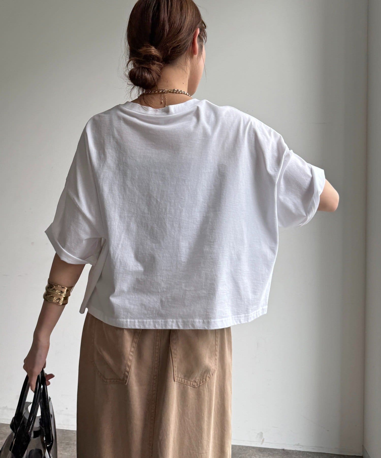 DOUDOU(ドゥドゥ) フォトプリントTEE