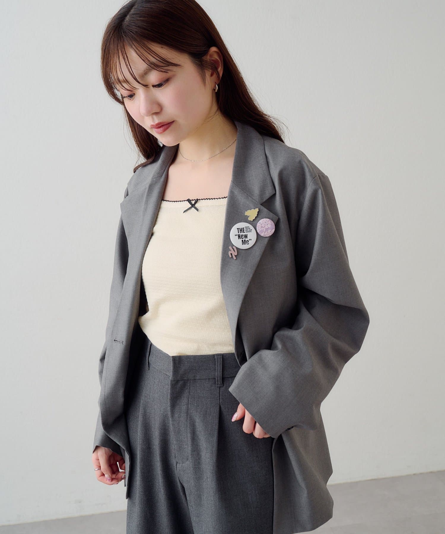 Kastane(カスタネ) ピコリボンキャミ